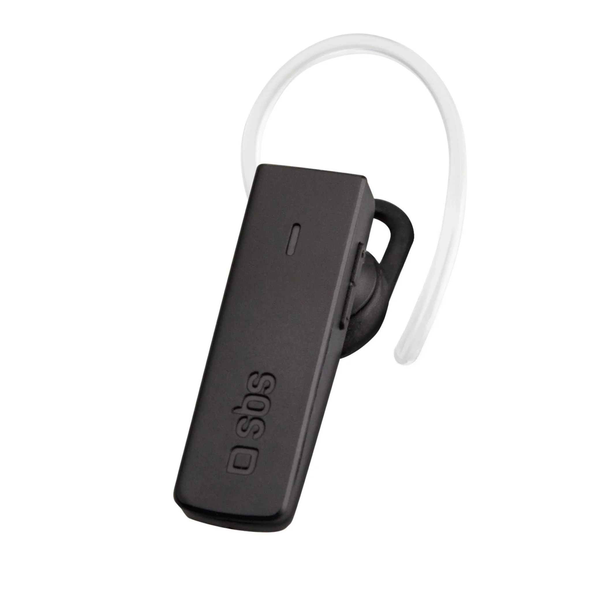 SBS trådløst multipoint headset med ørebøjle. Sort