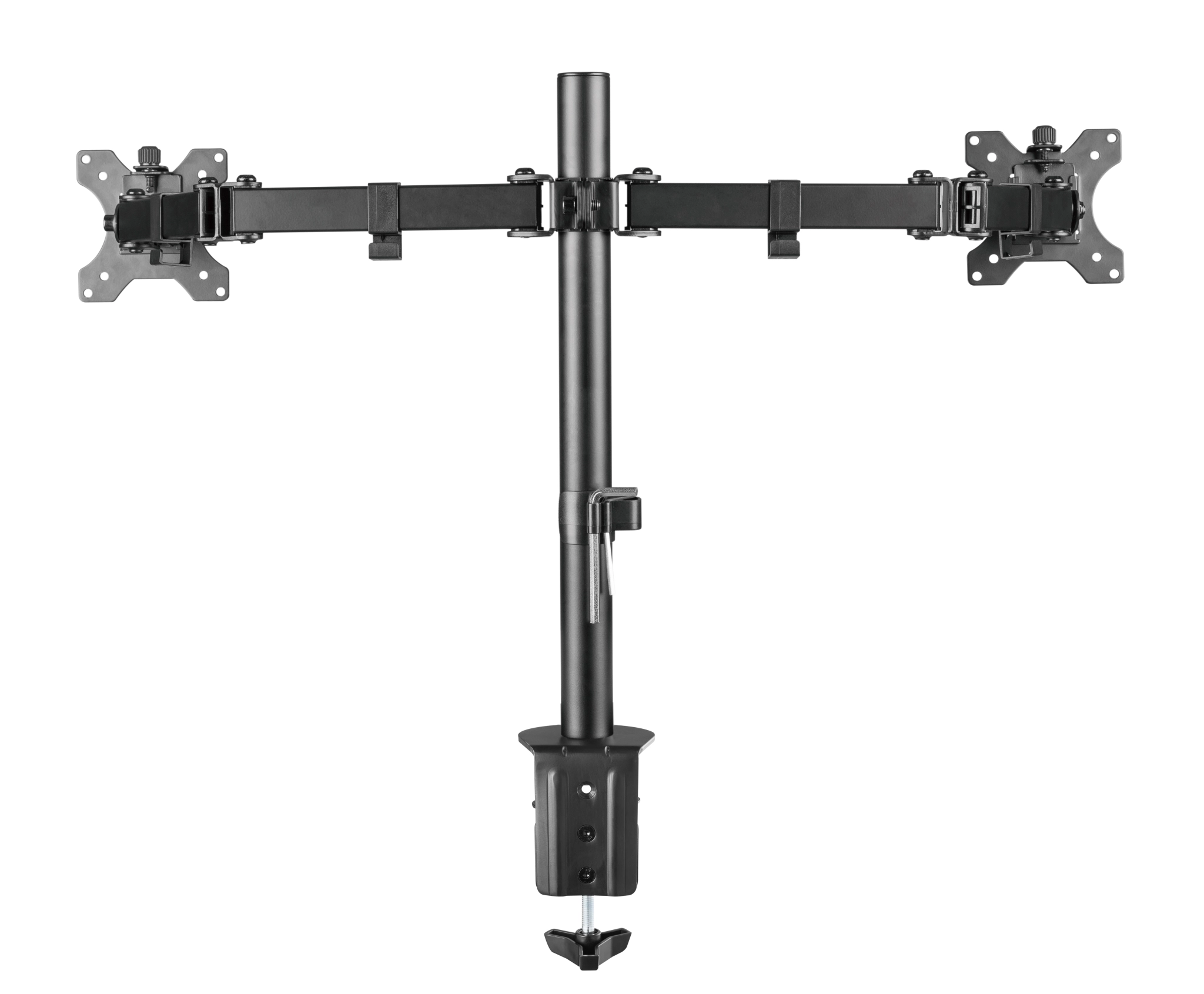 Sinox Office dobbelt skærm skrivebordsbeslag. Op til 32". Sort Sinox Office dobbelt skærm skrivebordsbeslag. Op til 32". Sort