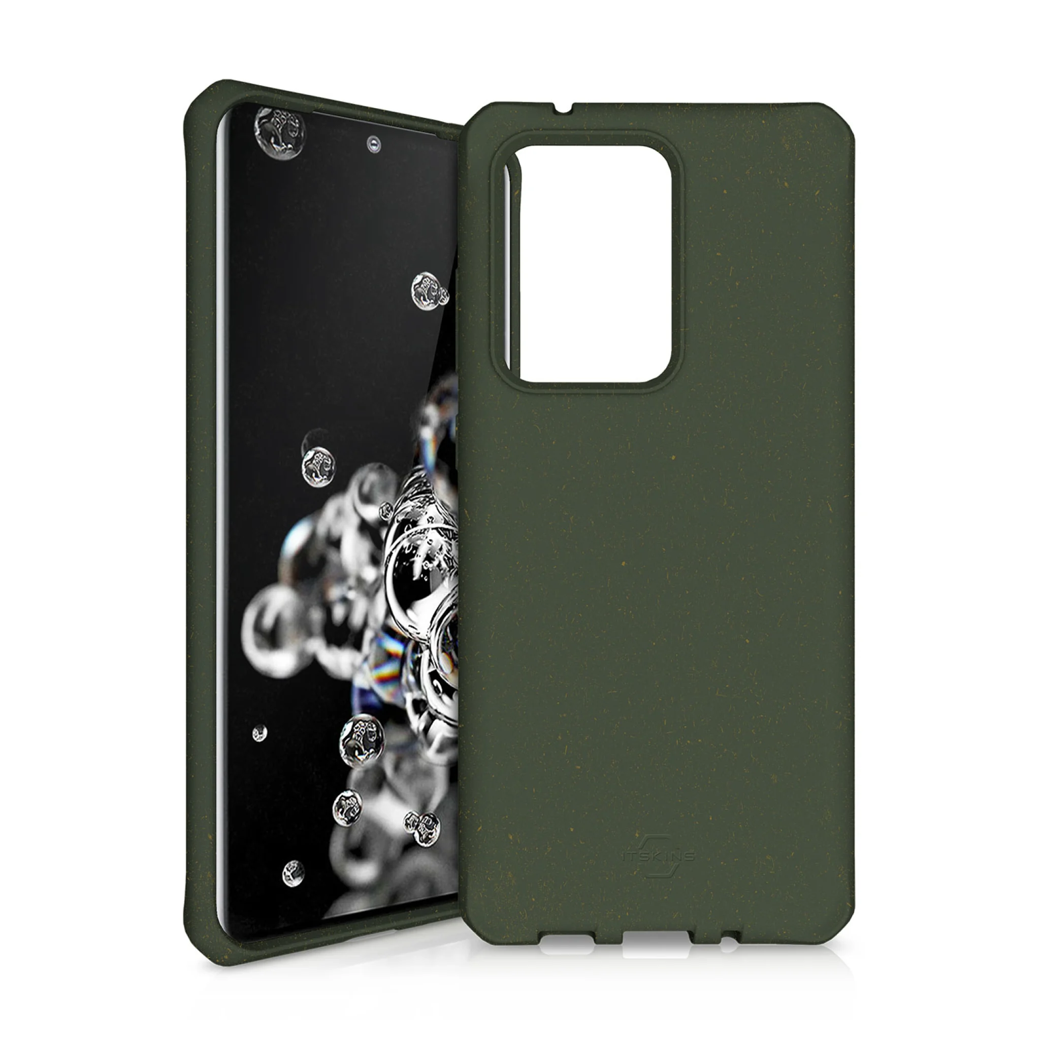 ITSKINS FERONIABIO cover til Samsung Galaxy S20 Ultra 4G / 5G®. Kaki grøn