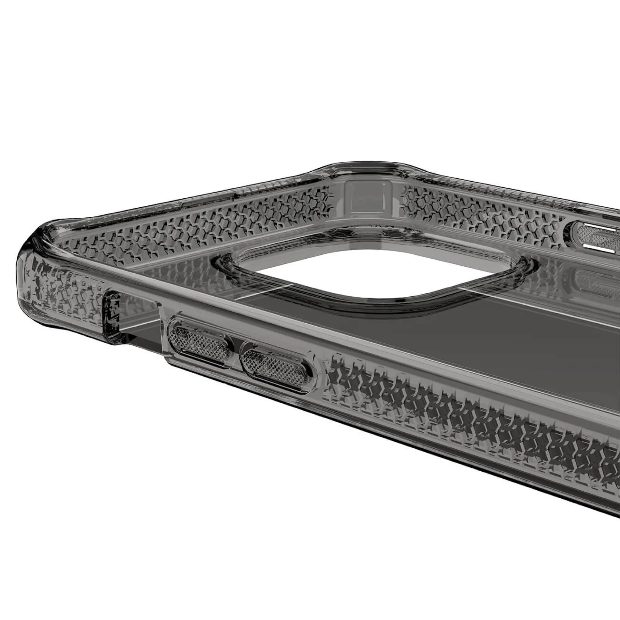ITSKINS SPECTRUM CLEAR cover til iPhone 14 Pro Max®. Smoke