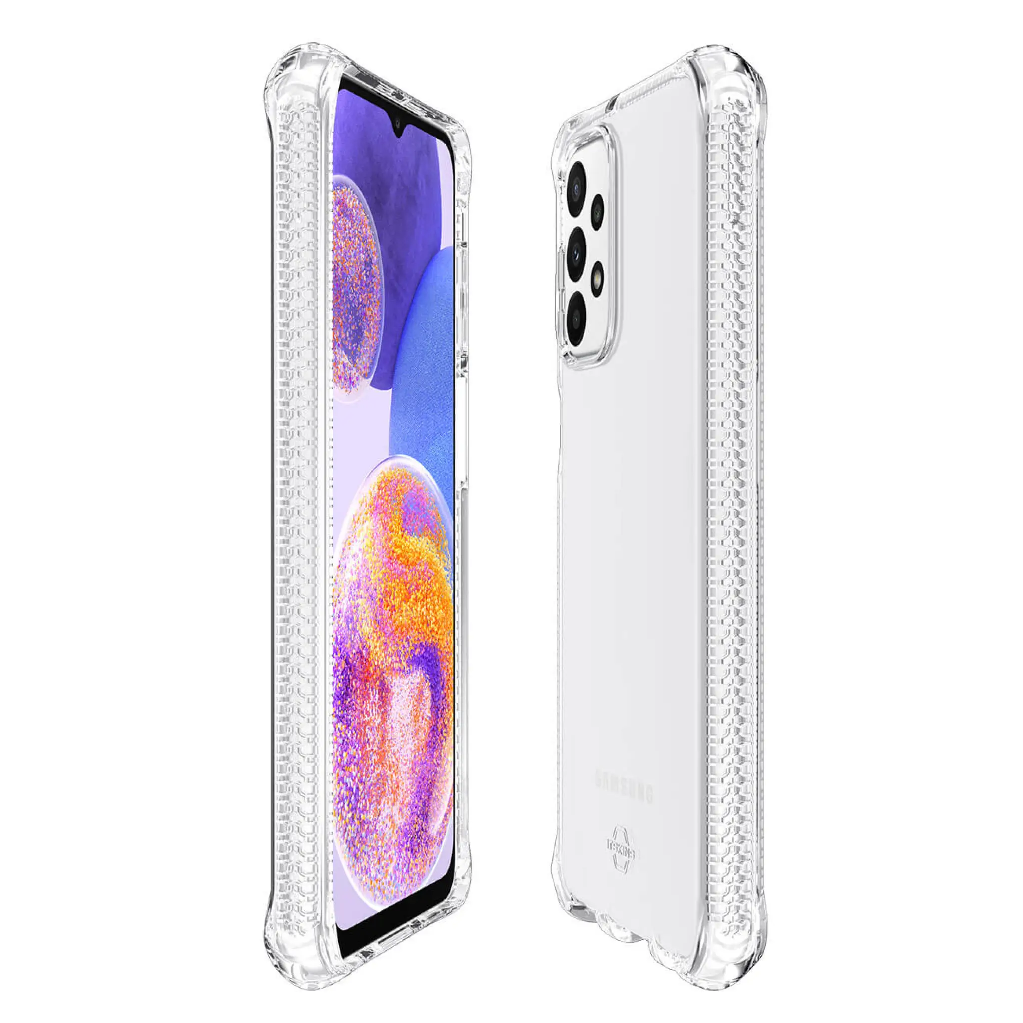 ITSKINS SPECTRUM CLEAR cover til Samsung Galaxy A23 5G®. Gennemsigtig