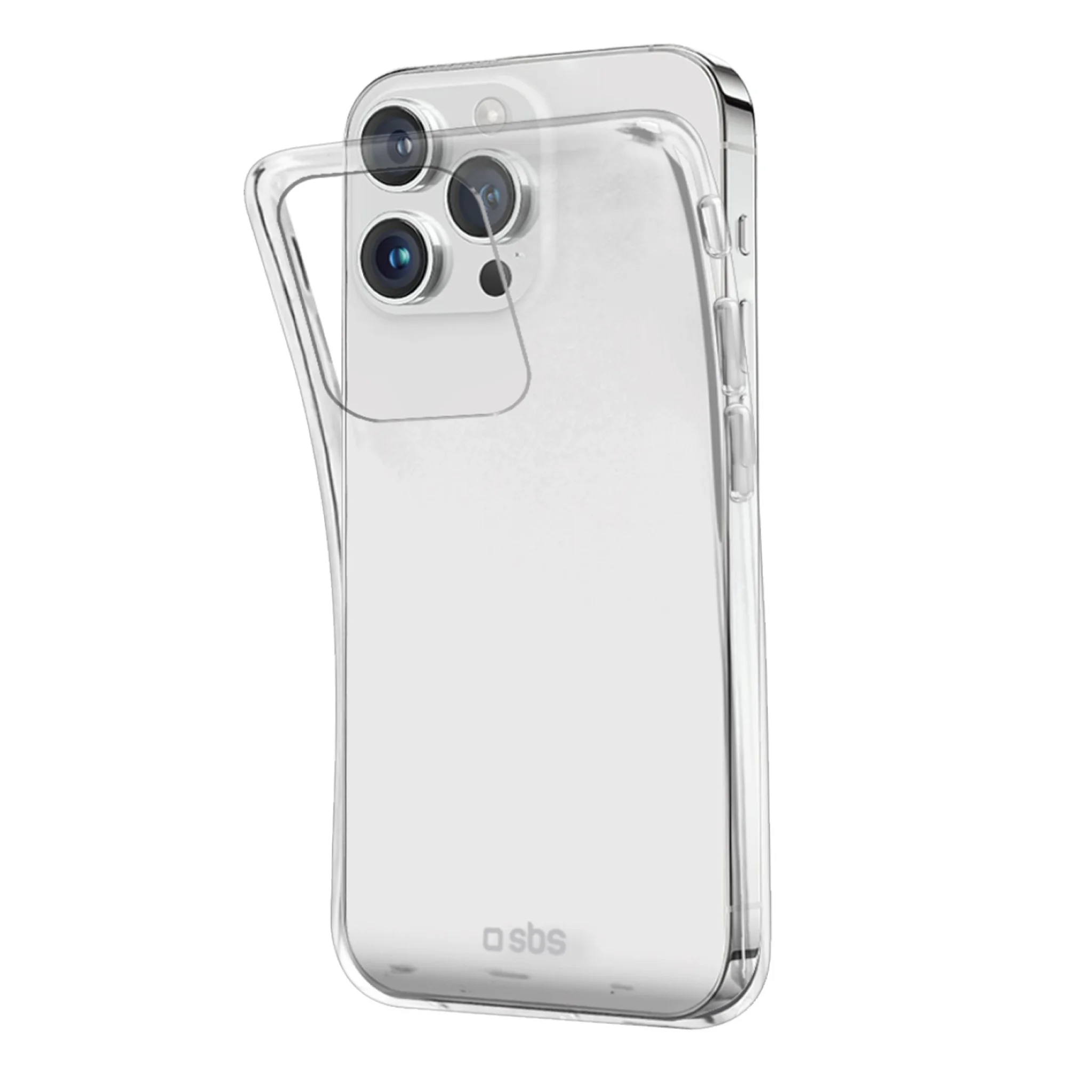 SBS Skinny cover til iPhone 15 Pro Max®. Gennemsigtig