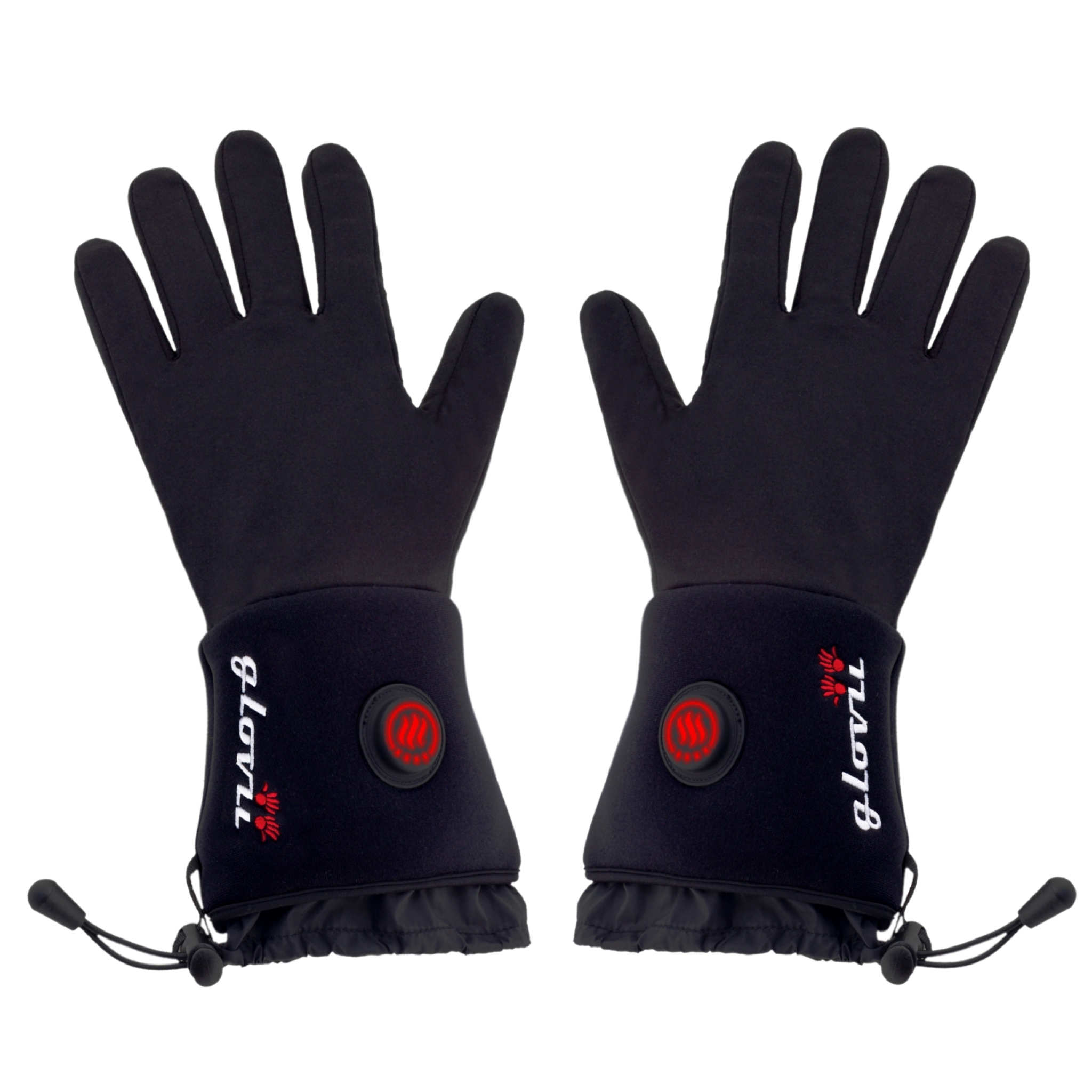 Glovii opvarmede universalhandsker XL. Sort