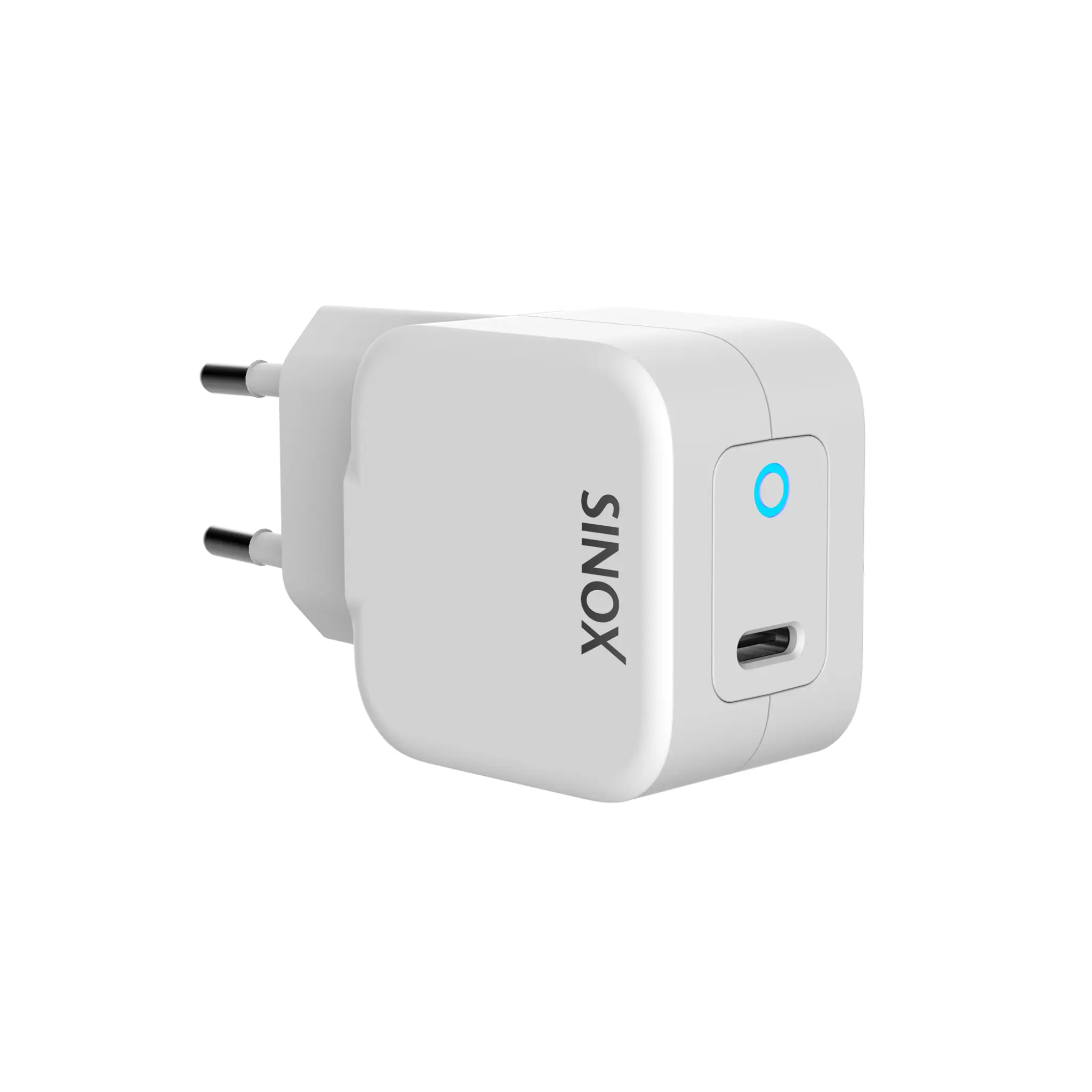 Sinox One 230V USB C oplader. 3,0A. Hvid