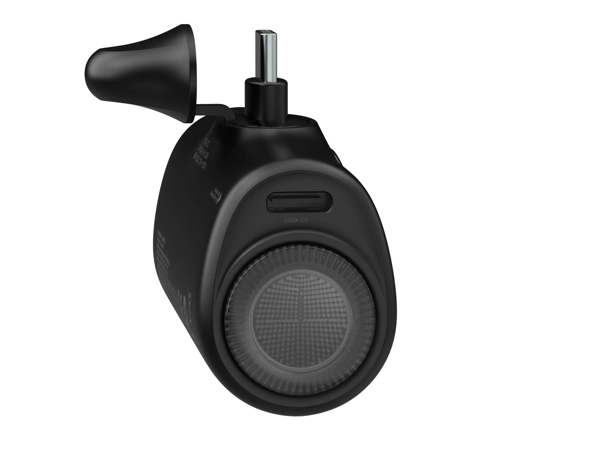 Energizer 22,5W hurtigopladende plug-in mini-powerbank. Sort