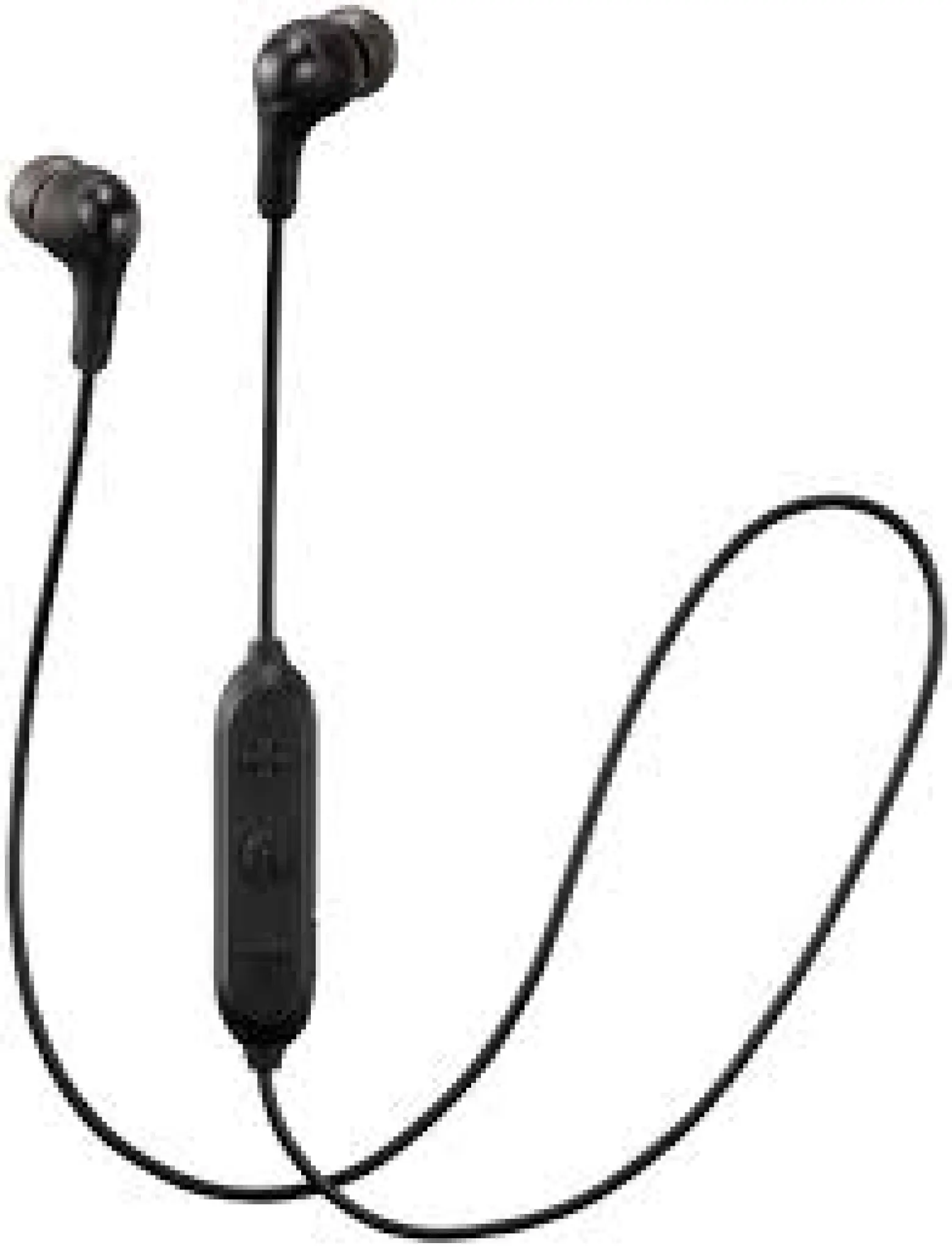JVC trådløse in-ear høretelefoner med fjernbetjening og mikrofon. Sort
