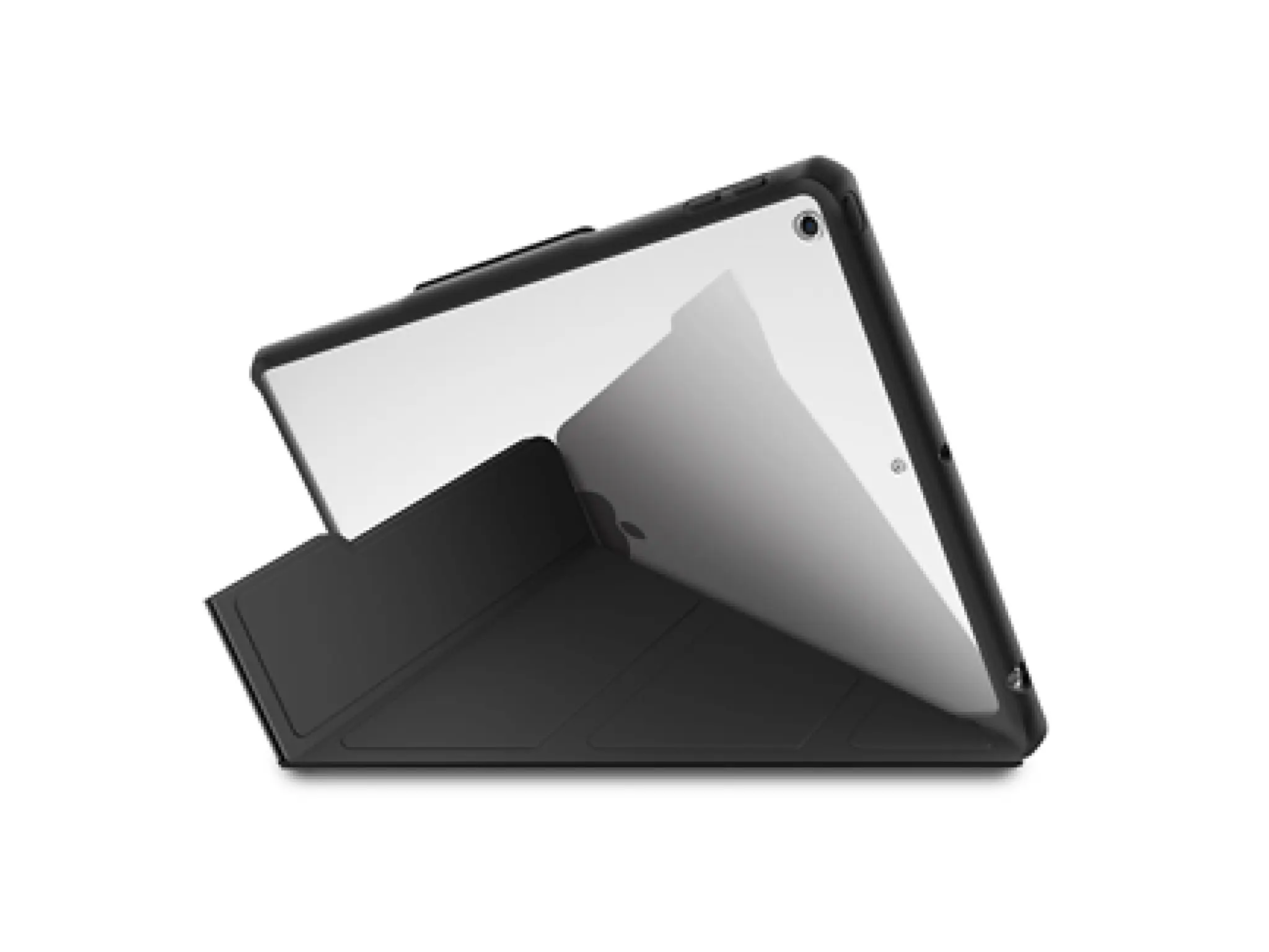 ITSKINS HYBRID SOLID FOLIO cover til iPad 10,2" 2021 (8. og 7. gen.)®. Sort