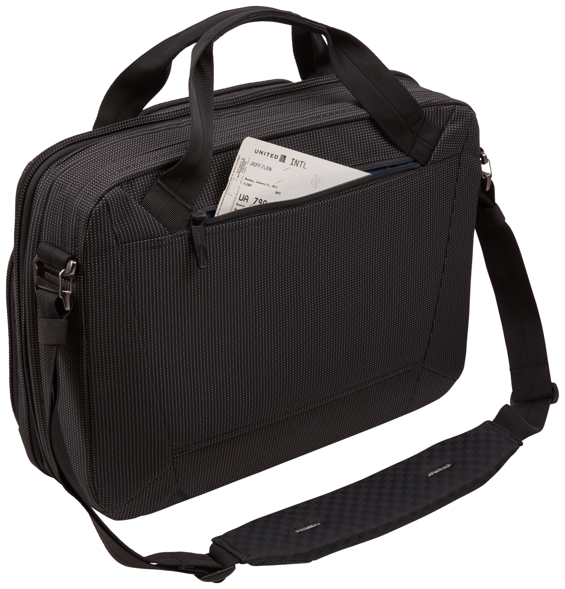 Thule Crossover 2 Laptop Bag. Sort