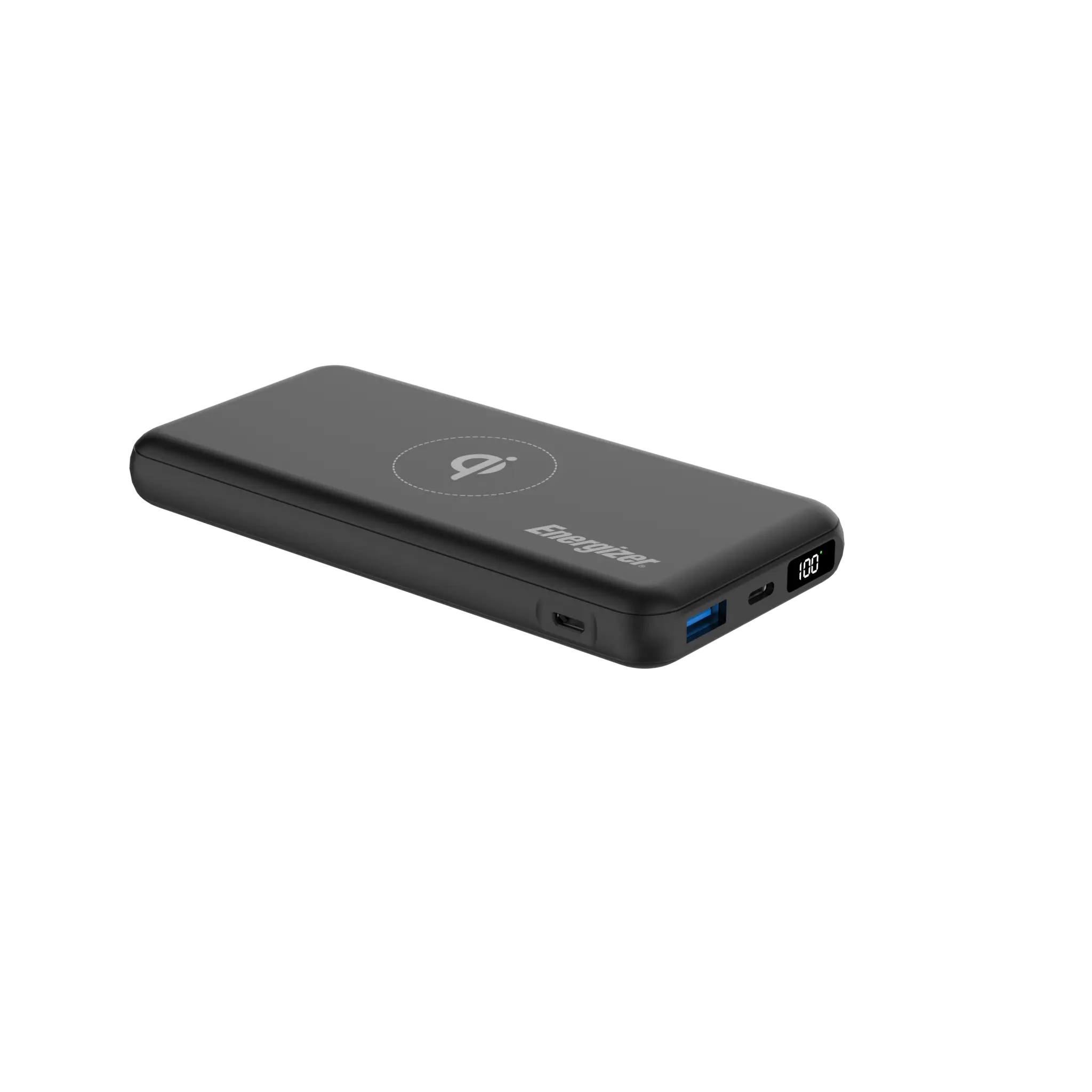 Energizer 20W trådløs hurtigopladning Power Bank. Sort