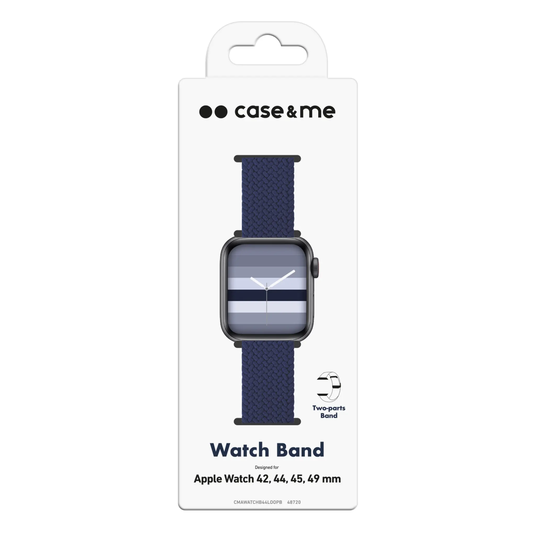 SBS Loop urrem til Apple Watch 42/44/45/49mm. Blå