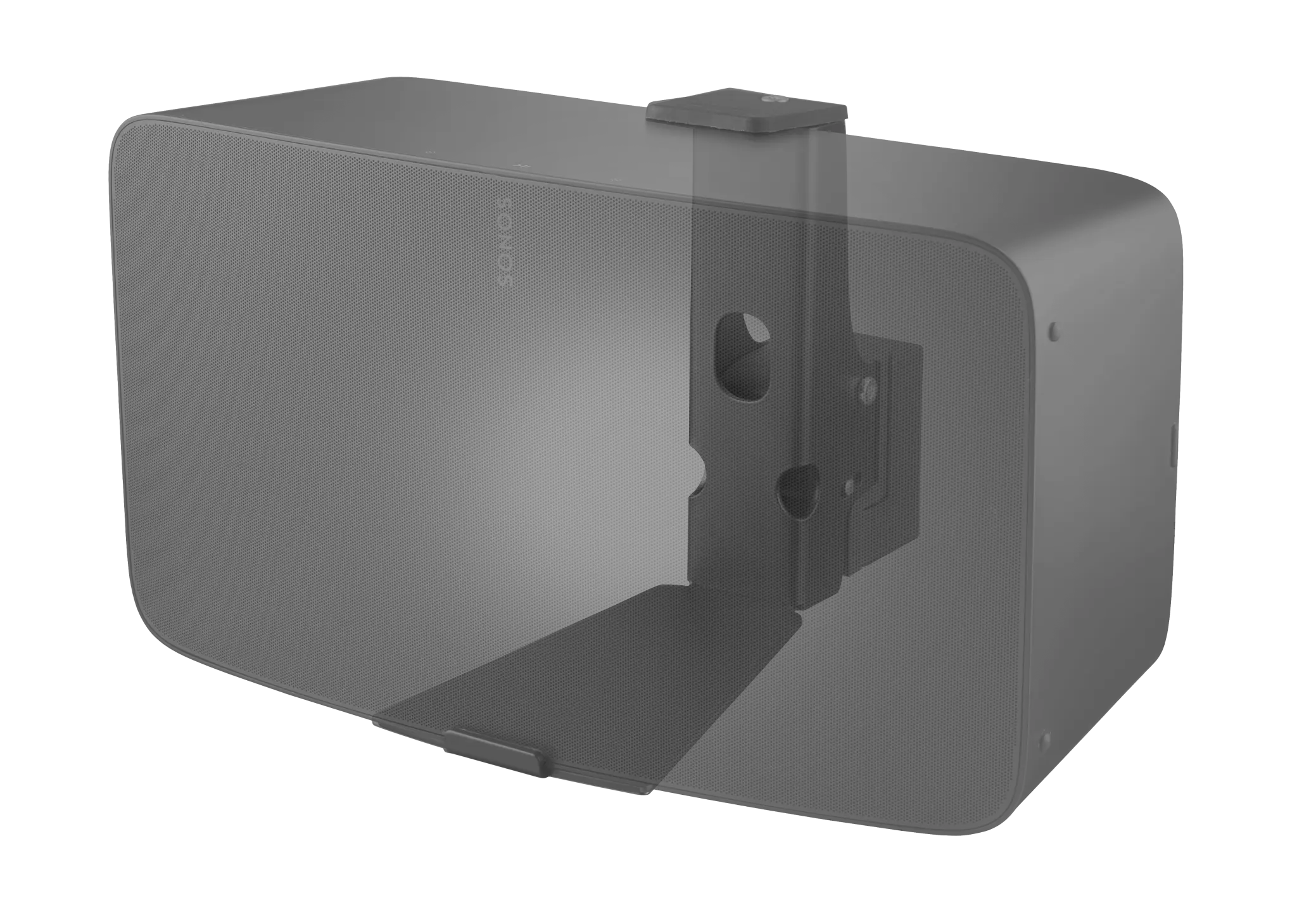 Cavus vægbeslag til Sonos® Five/Play:5. Horisontal. Sort Cavus vægbeslag til Sonos® Five/Play:5. Horisontal. Sort