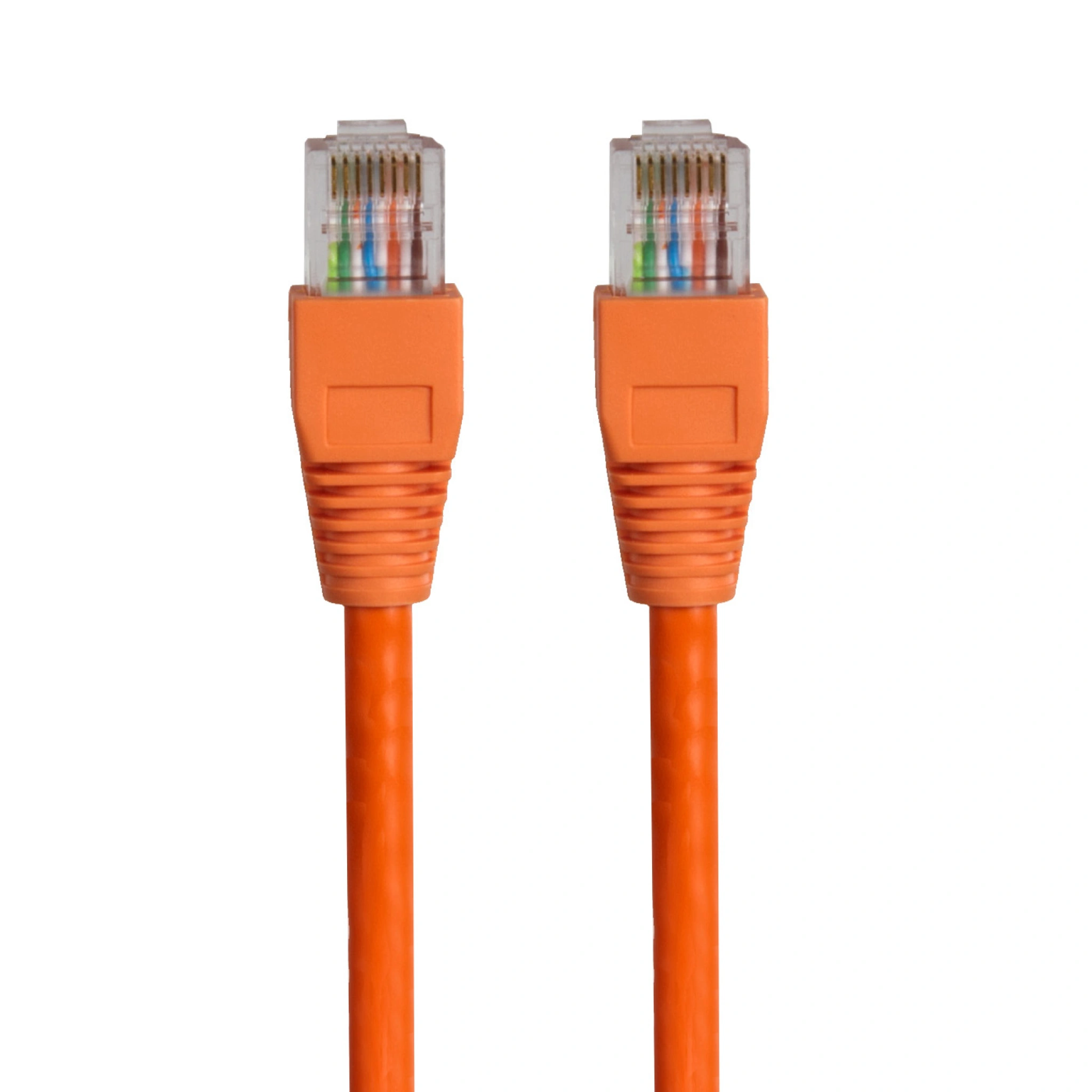 Connectech Cat5e netværkskabel Cross. Orange