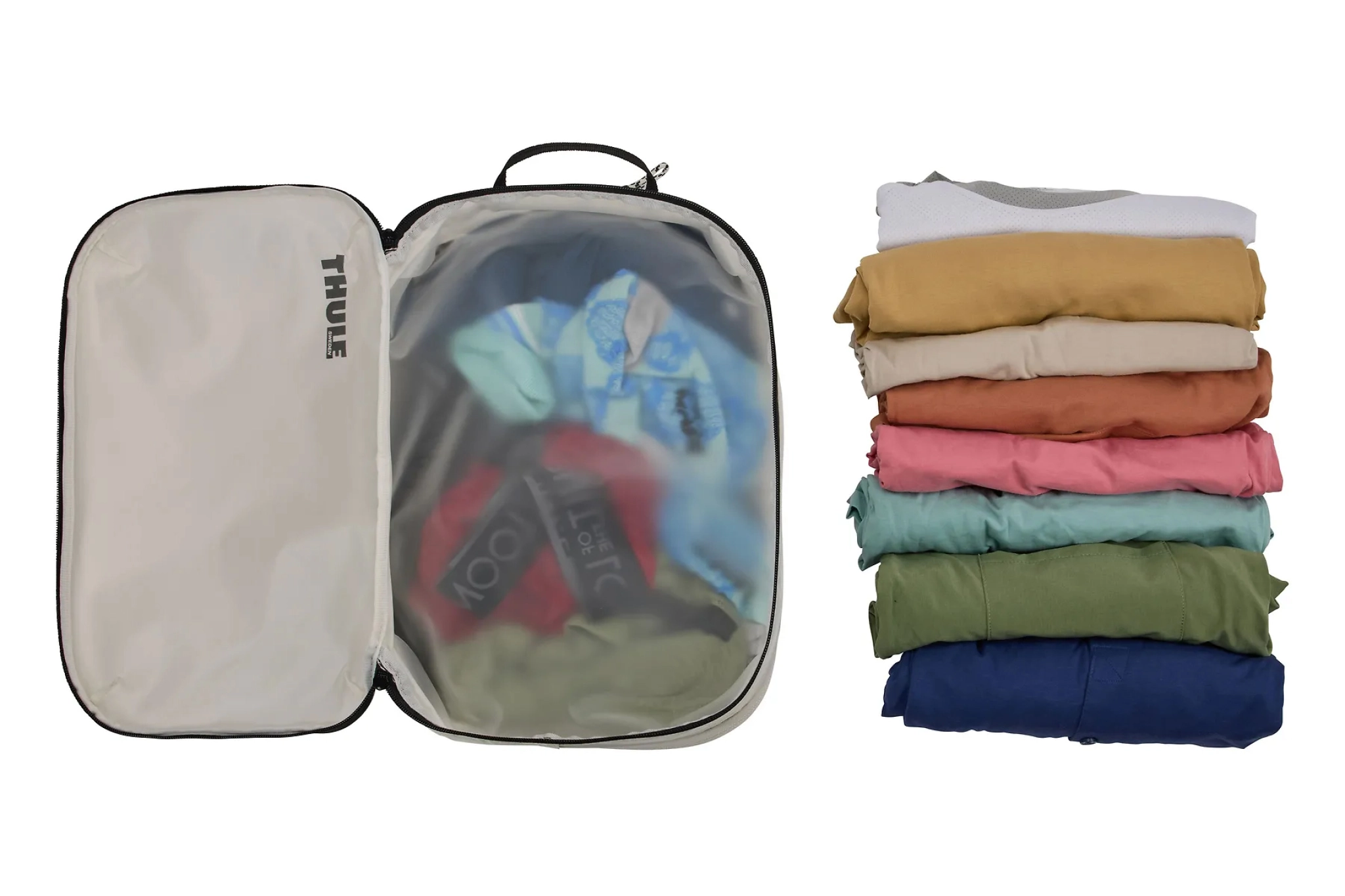 Thule Clean/Dirty Packing Cube medium. Hvid