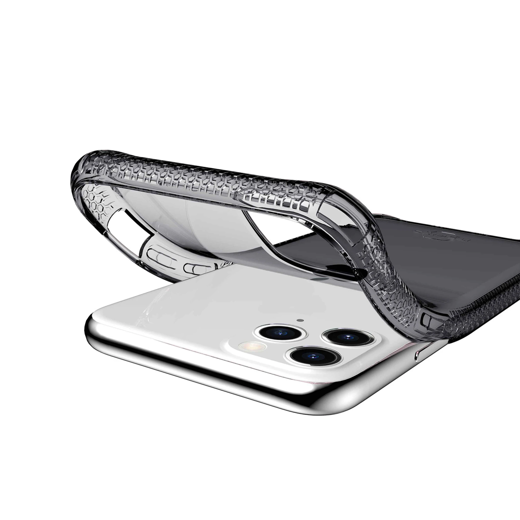 ITSKINS NANO GEL cover til iPhone 11 Pro / XS / X®. Sort ITSKINS NANO GEL cover til iPhone 11 Pro / XS / X®. Sort