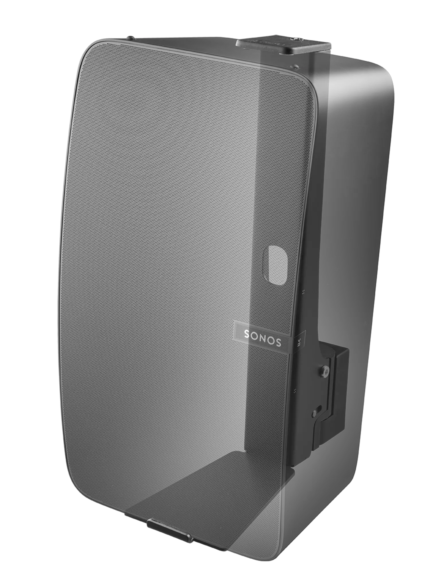 Cavus vægbeslag til Sonos® Five/Play:5. Vertikal. Sort
