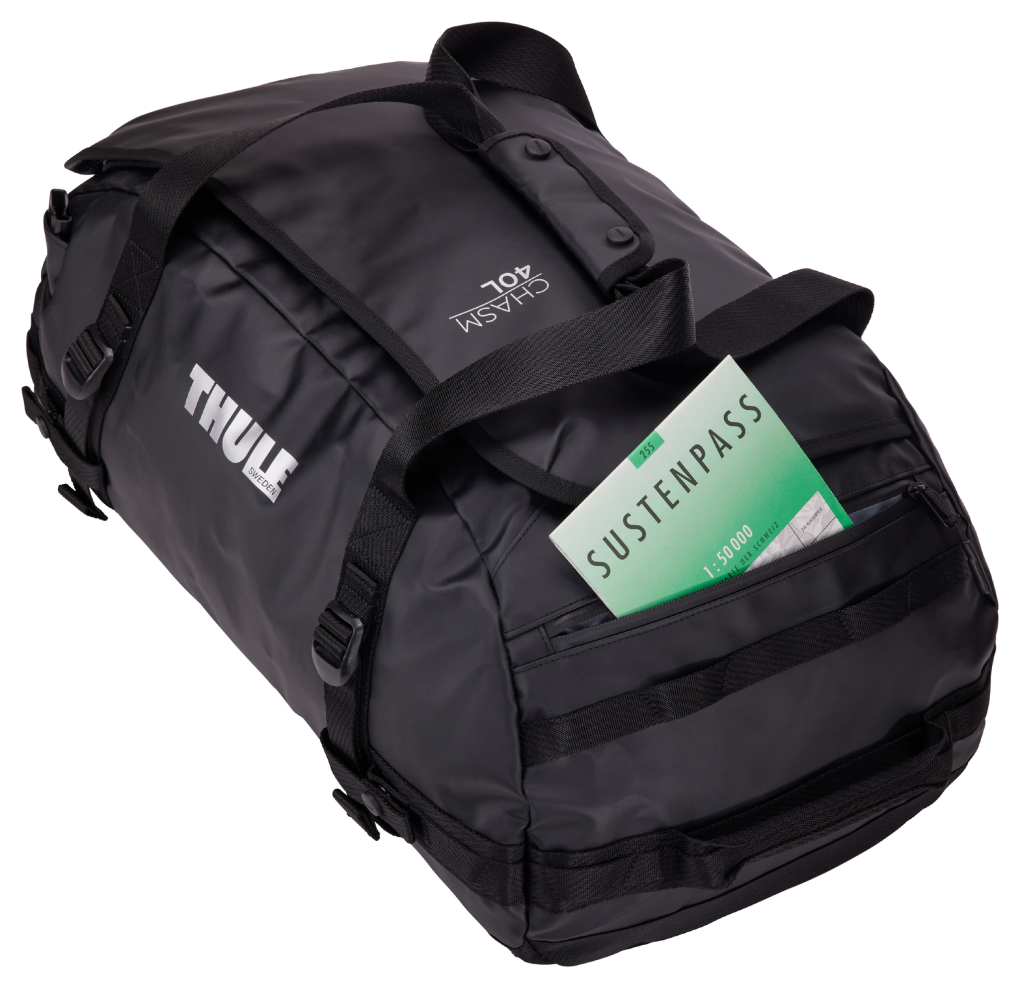 Thule Chasm Duffel 40L. Sort 