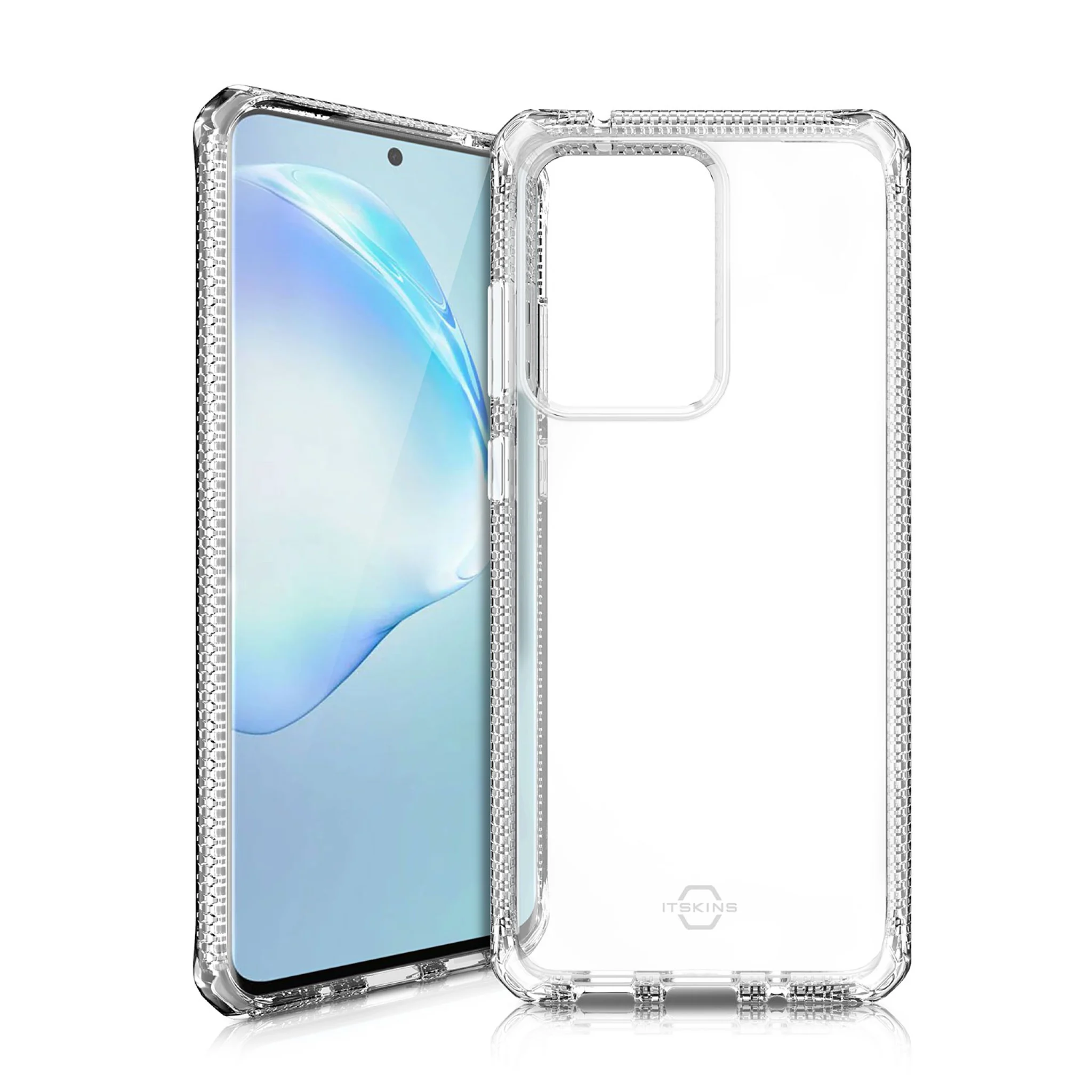 ITSKINS SPECTRUM CLEAR cover til Samsung Galaxy S20 Ultra 4G / 5G®. Gennemsigtig