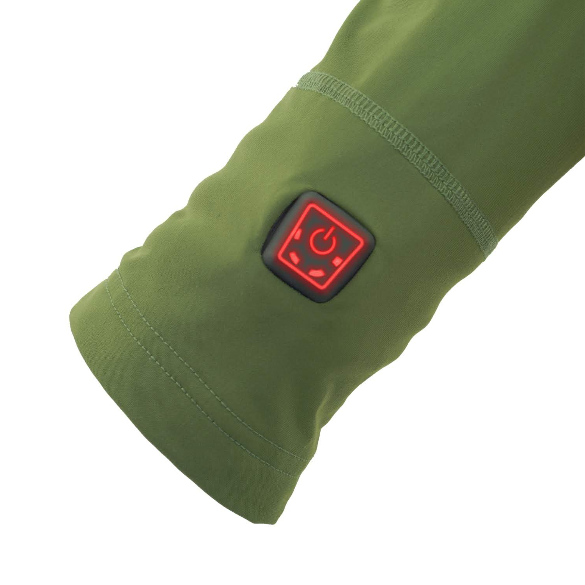 Glovii opvarmet bluse L. Grøn Glovii opvarmet bluse L. Grøn
