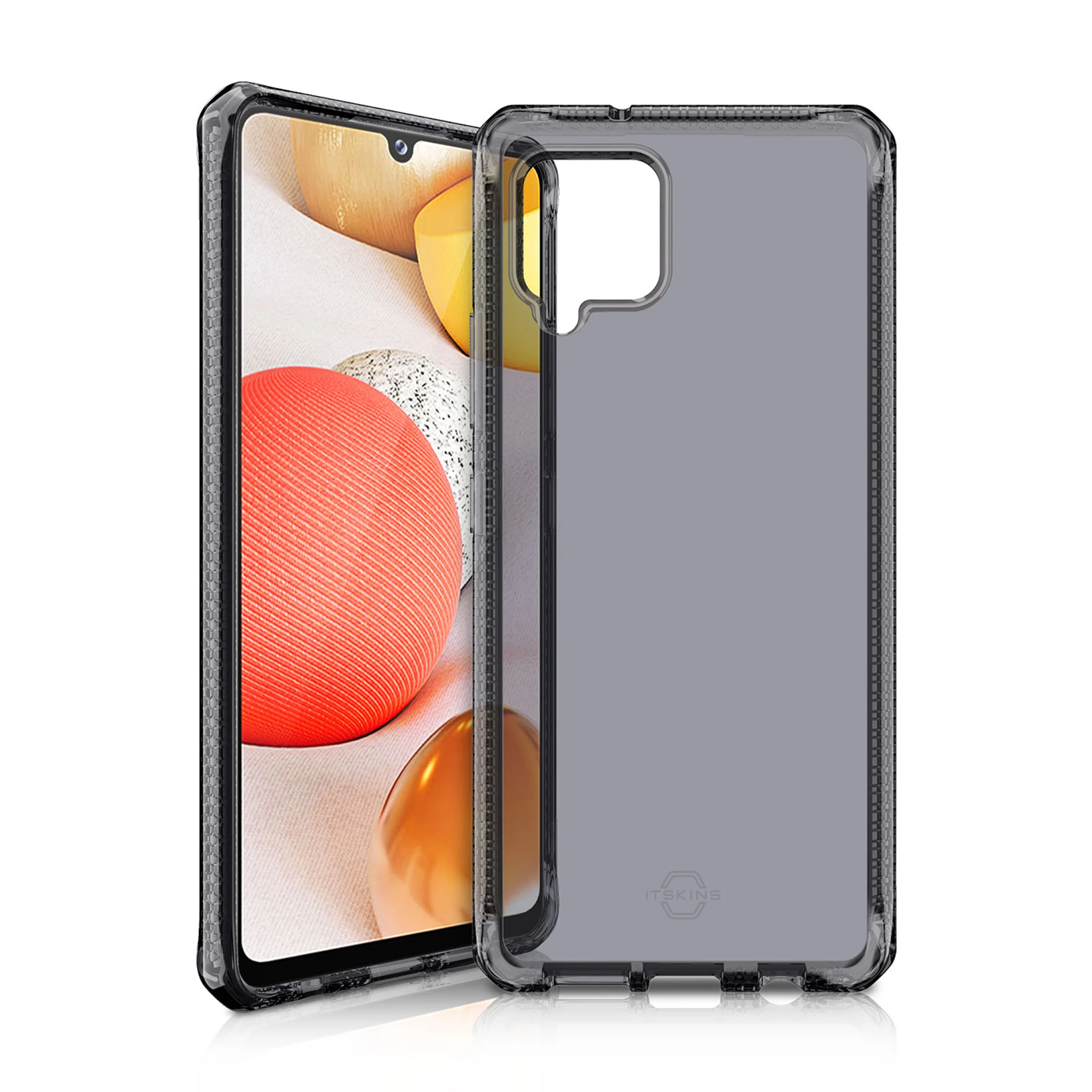 ITSKINS SPECTRUM CLEAR cover til Samsung Galaxy A42®. Smoke