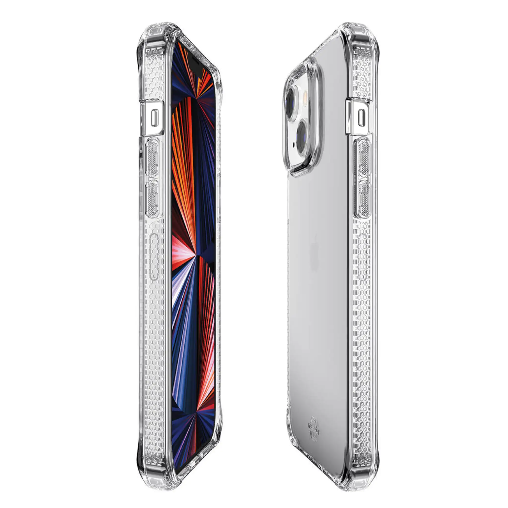 ITSKINS SPECTRUM CLEAR cover til iPhone 13 mini / 12 mini®. Gennemsigtig