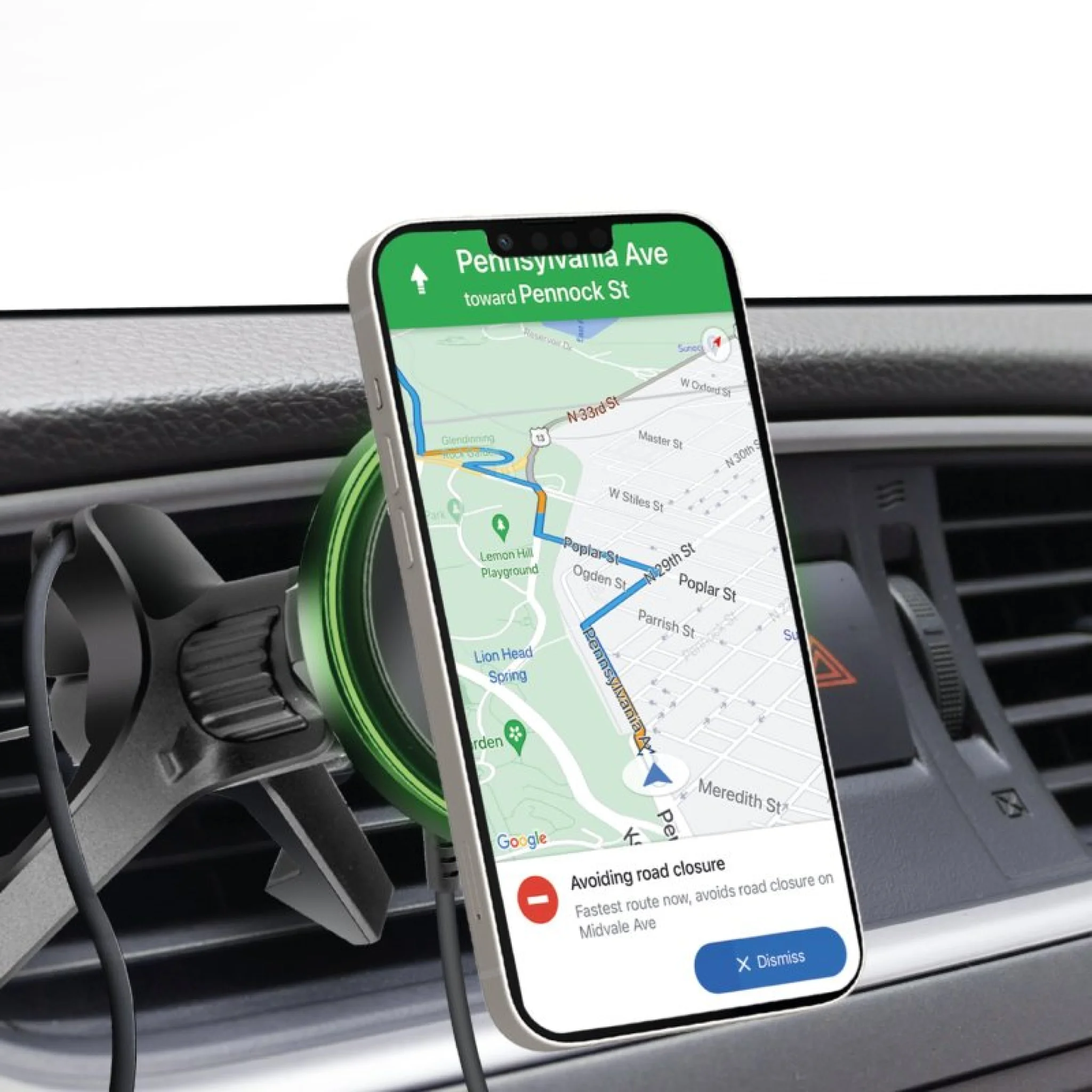 SBS MagSafe Charging Compatible Air Vent Magnetic Mount. Sort