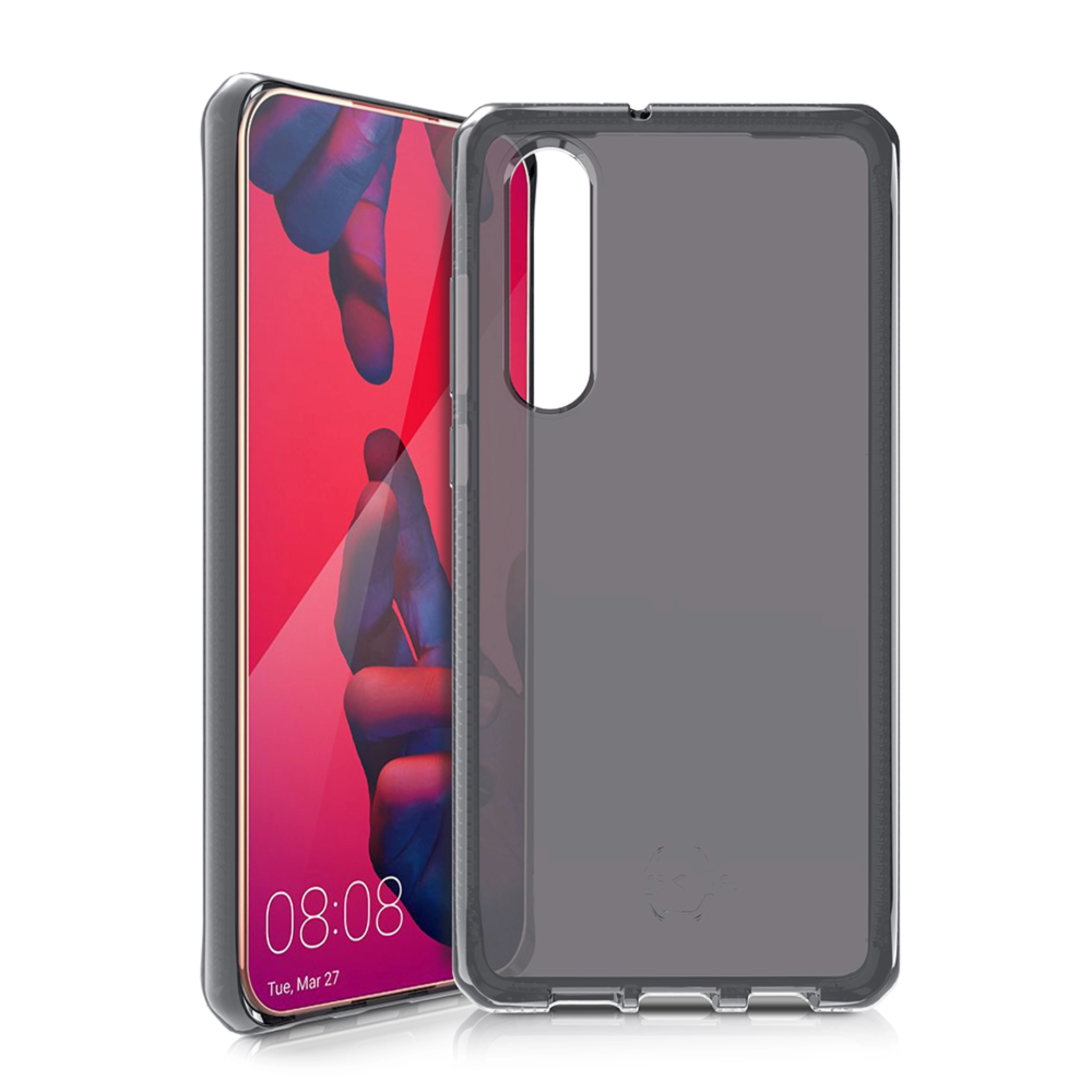 ITSKINS SPECTRUM CLEAR cover til Huawei P30®. Sort