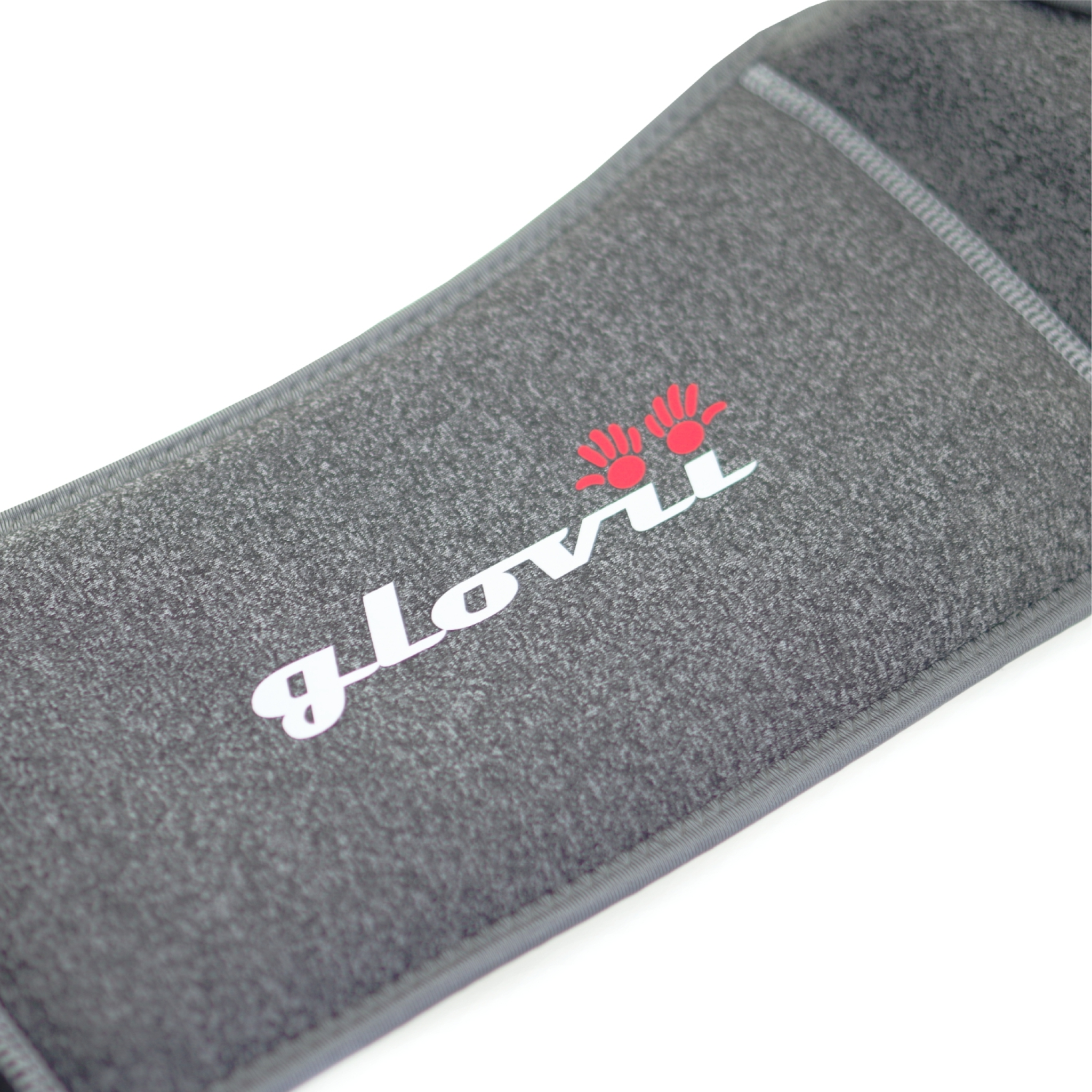Glovii opvarmet universelbælte med USB-indgang. Grå/sort Glovii opvarmet universelbælte med USB-indgang. Grå/sort