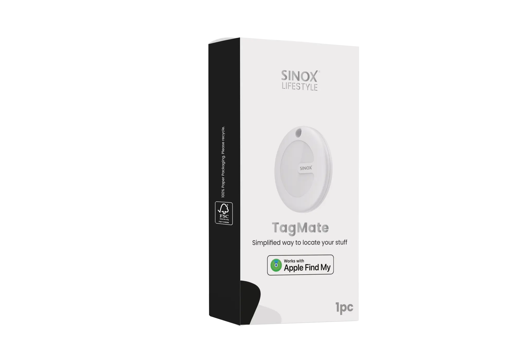 Sinox Lifestyle TagMate. Hvid