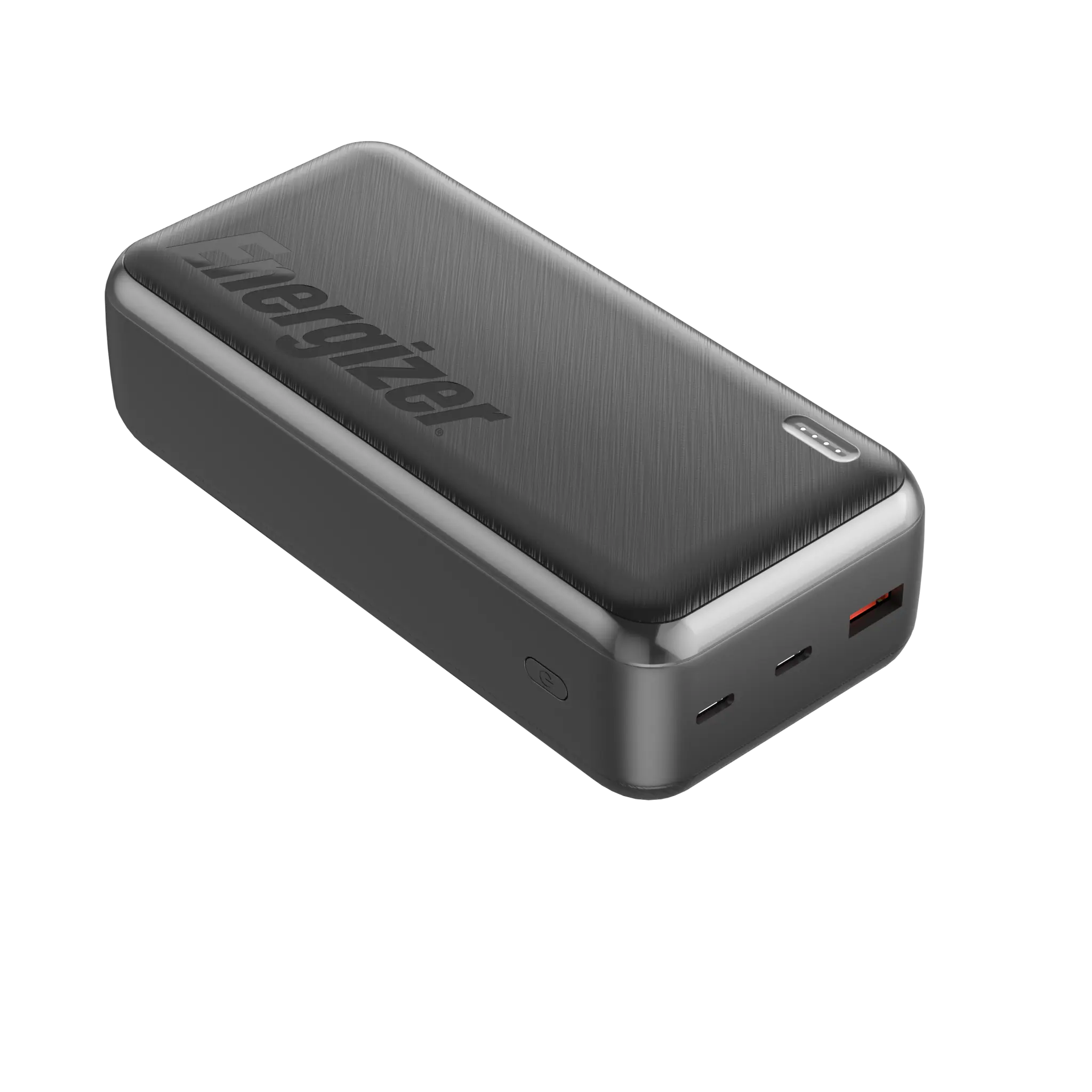 Energizer 30K hurtigopladende powerbank med ultrahøj kapacitet. Sort