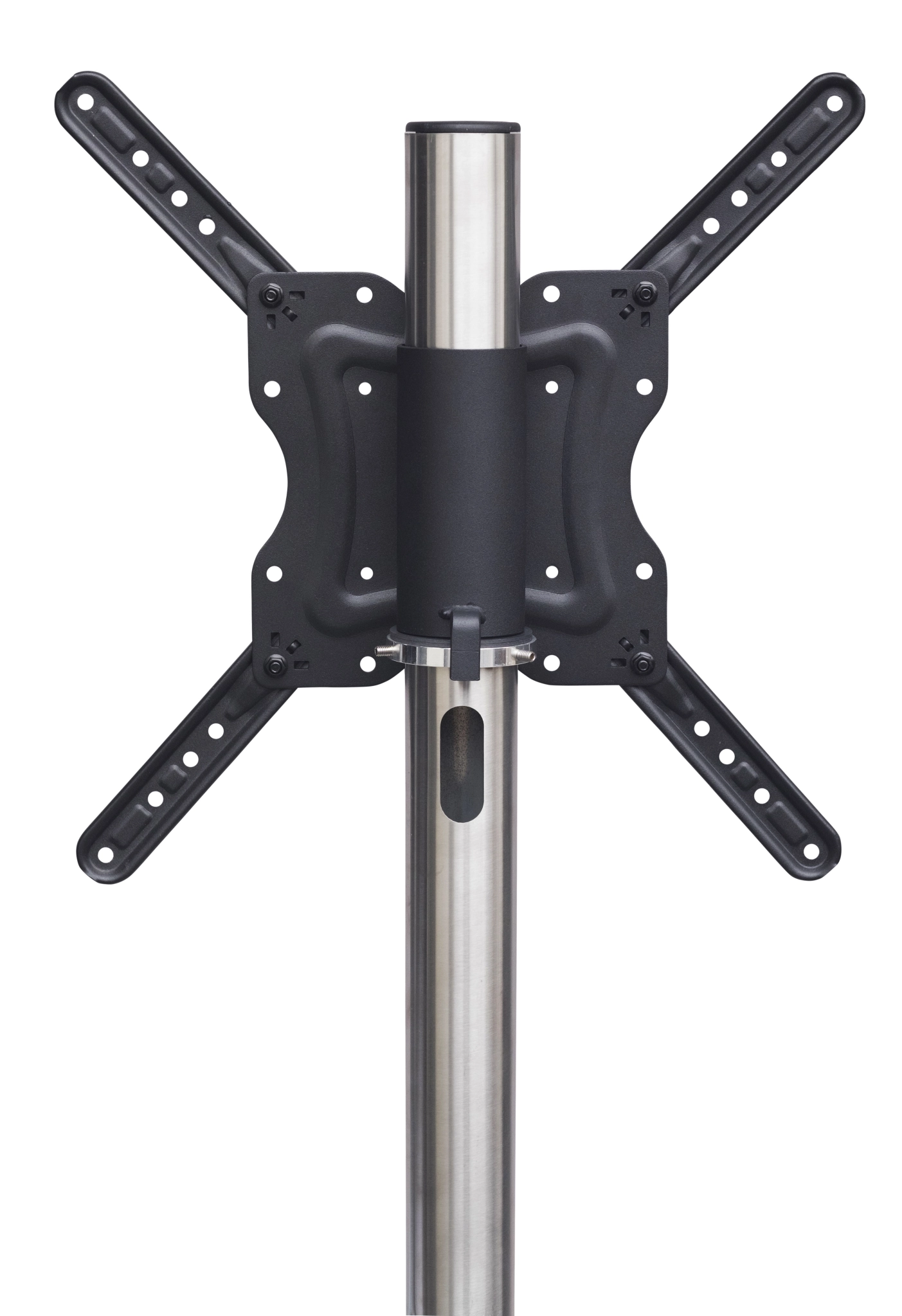 Sinox StandView TV gulvstand med hjul og drejbar top. 26"-65". Alu finish Sinox StandView TV gulvstand med hjul og drejbar top. 26"-65". Alu finish