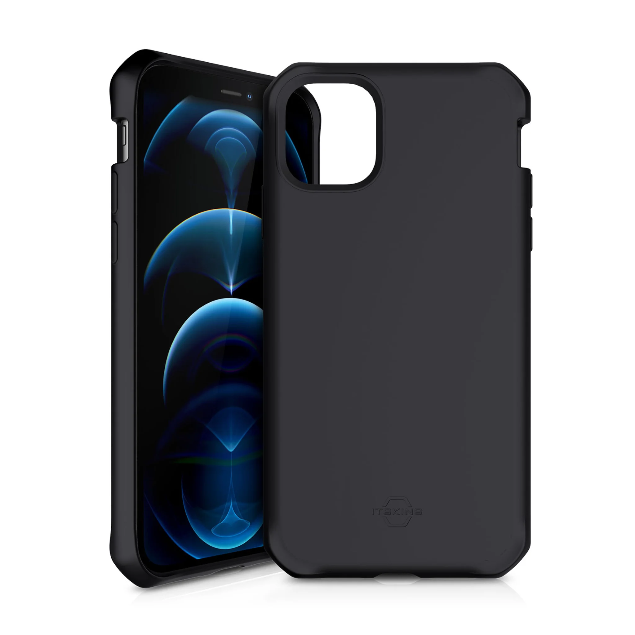 ITSKINS SPECTRUM SOLID cover til iPhone 14 / 13®. Sort