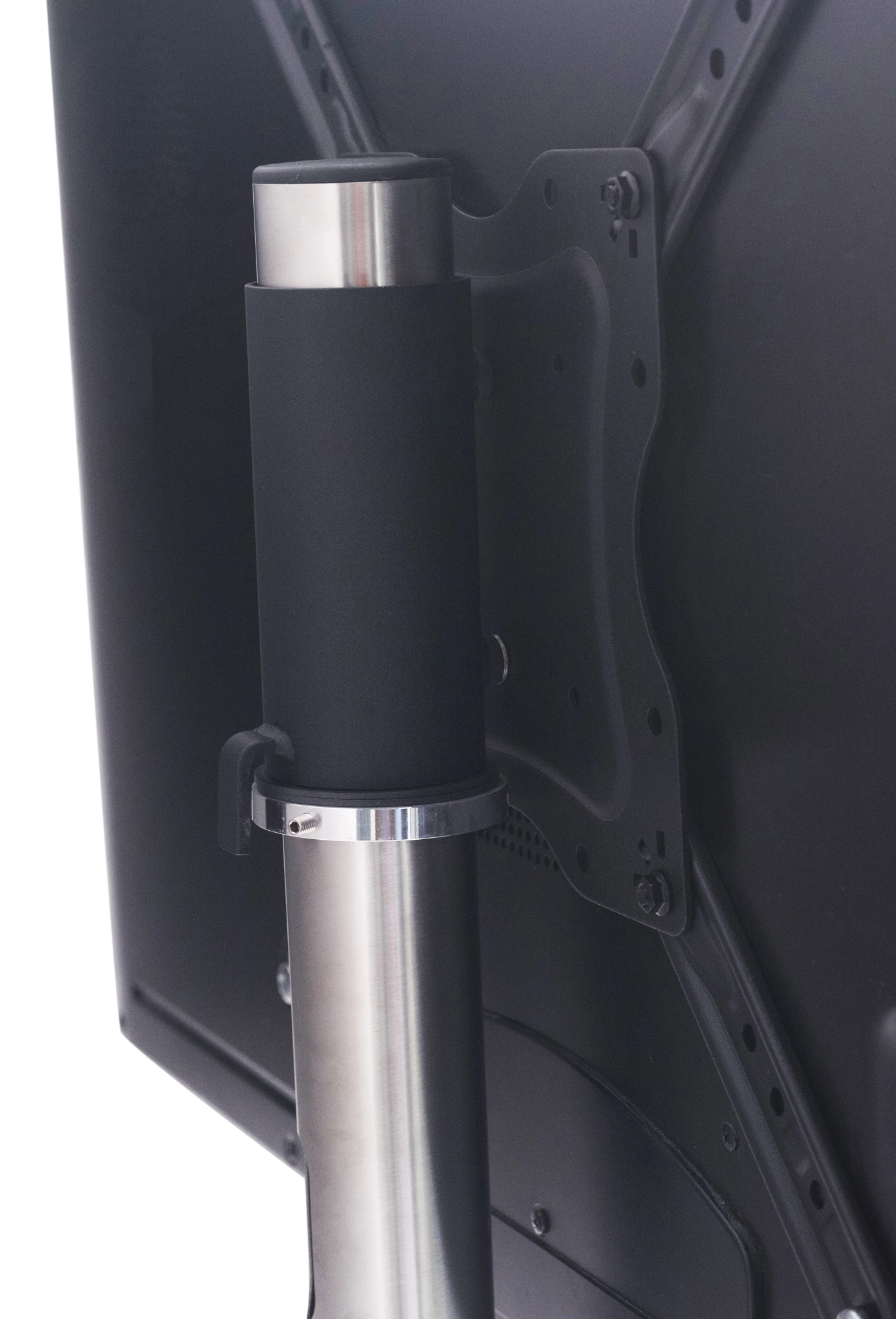Sinox StandView TV gulvstand med hjul og drejbar top. 26"-65". Alu finish Sinox StandView TV gulvstand med hjul og drejbar top. 26"-65". Alu finish