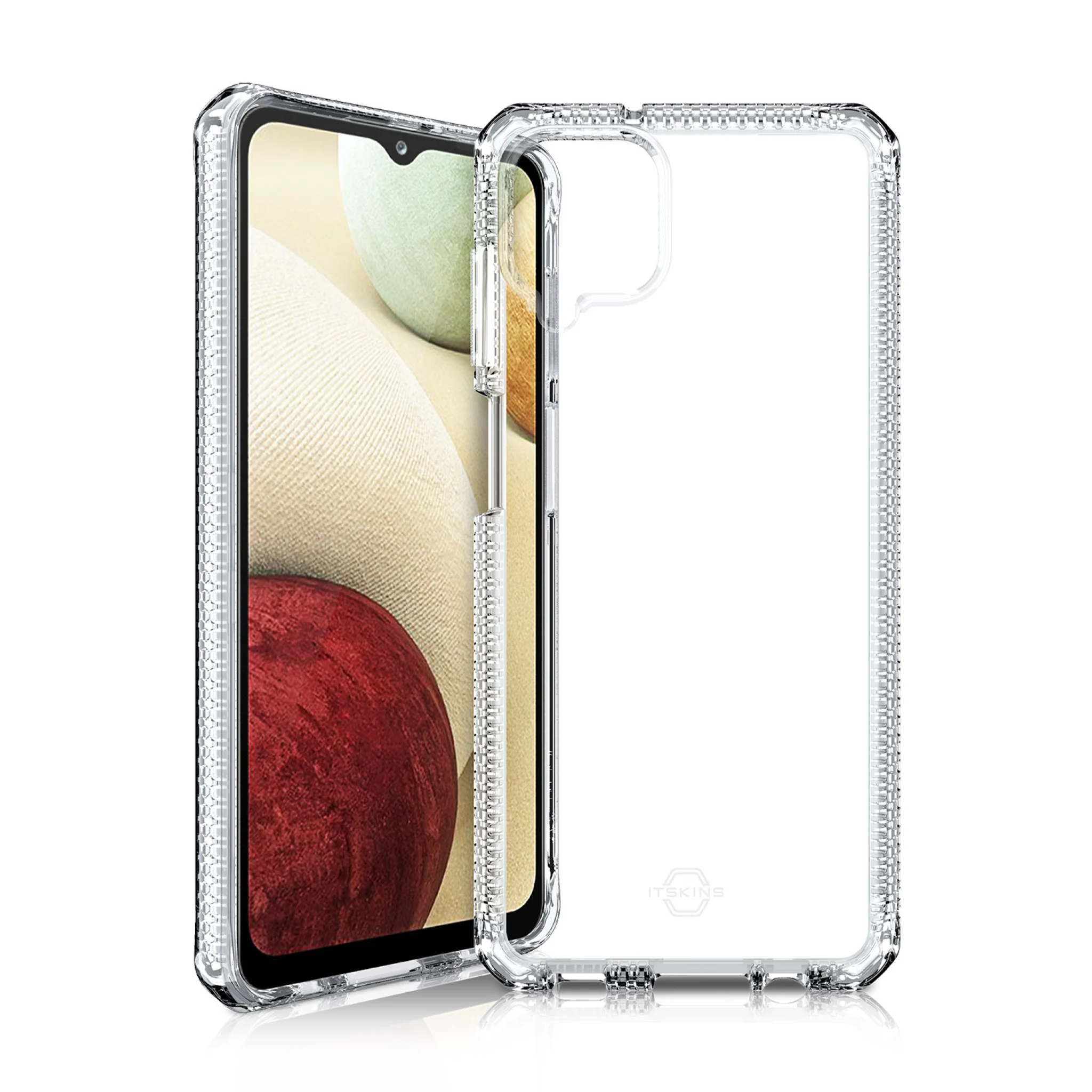 ITSKINS SPECTRUM CLEAR cover til Samsung Galaxy A12 4G / 5G®. Gennemsigtig