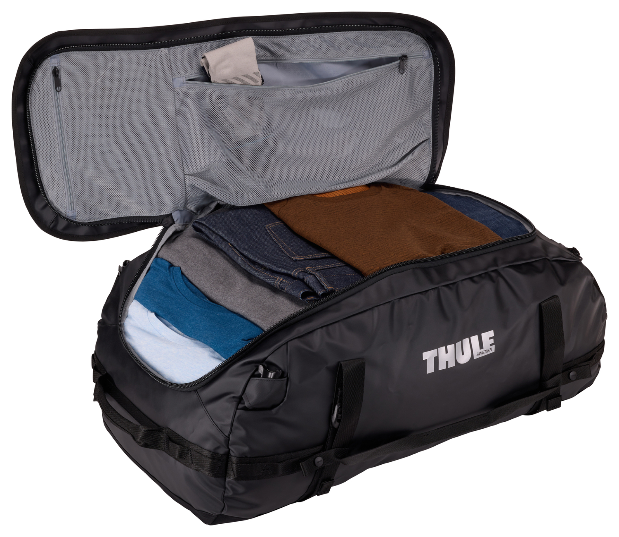 Thule Chasm Duffel 90L. Sort 