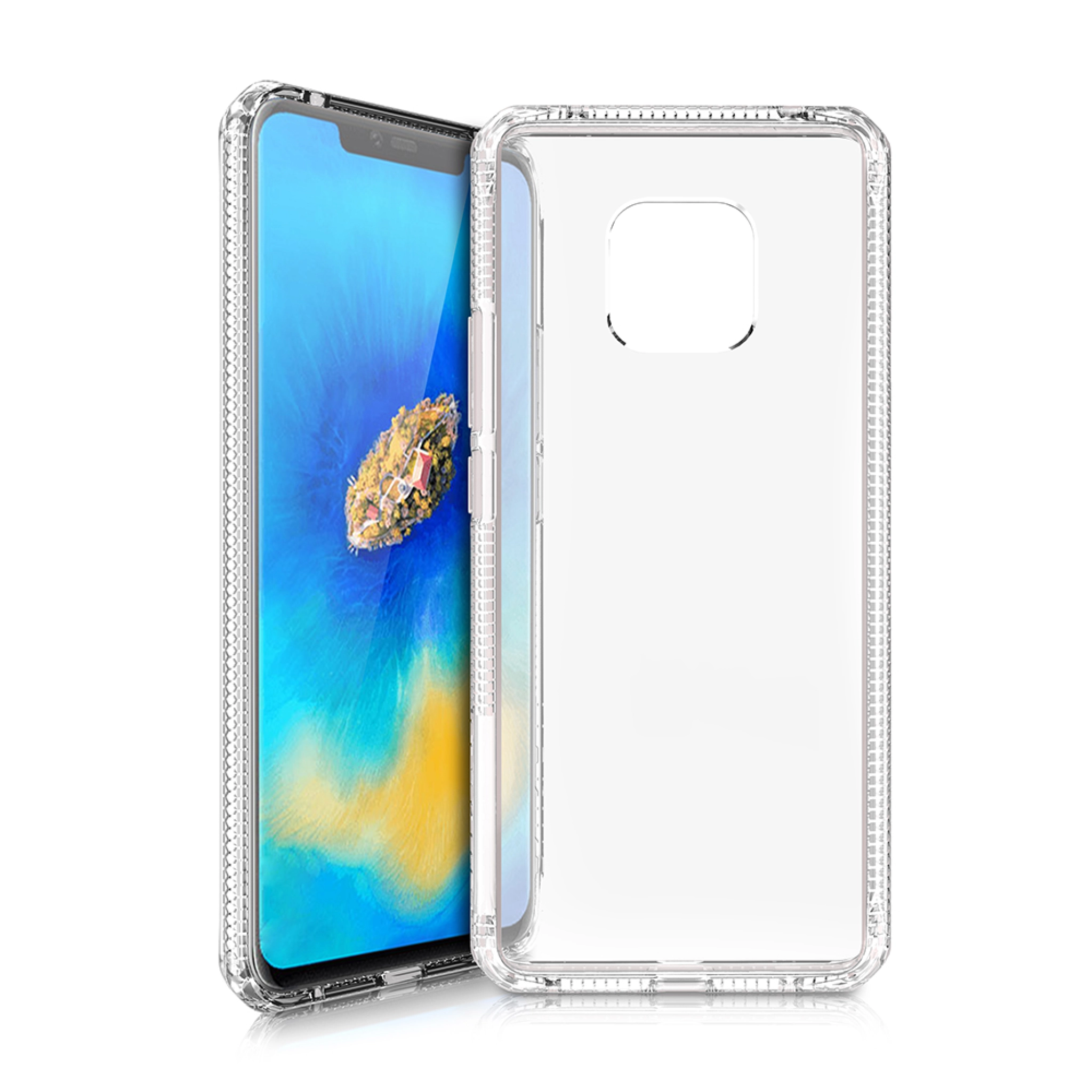 ITSKINS HYBRID FROST cover til Huawei Mate 20 Pro®. Gennemsigtig