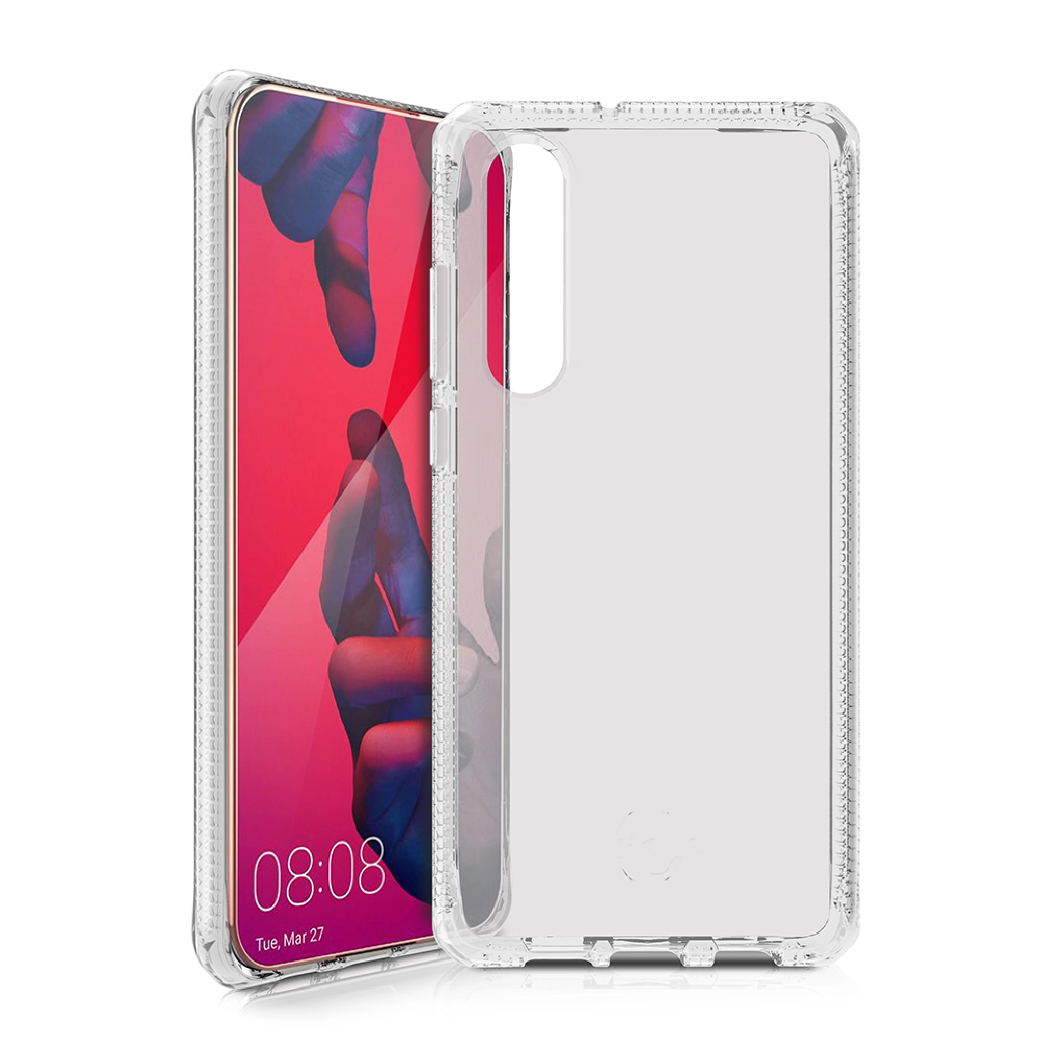 ITSKINS SPECTRUM CLEAR cover til Huawei P30®. Gennemsigtig