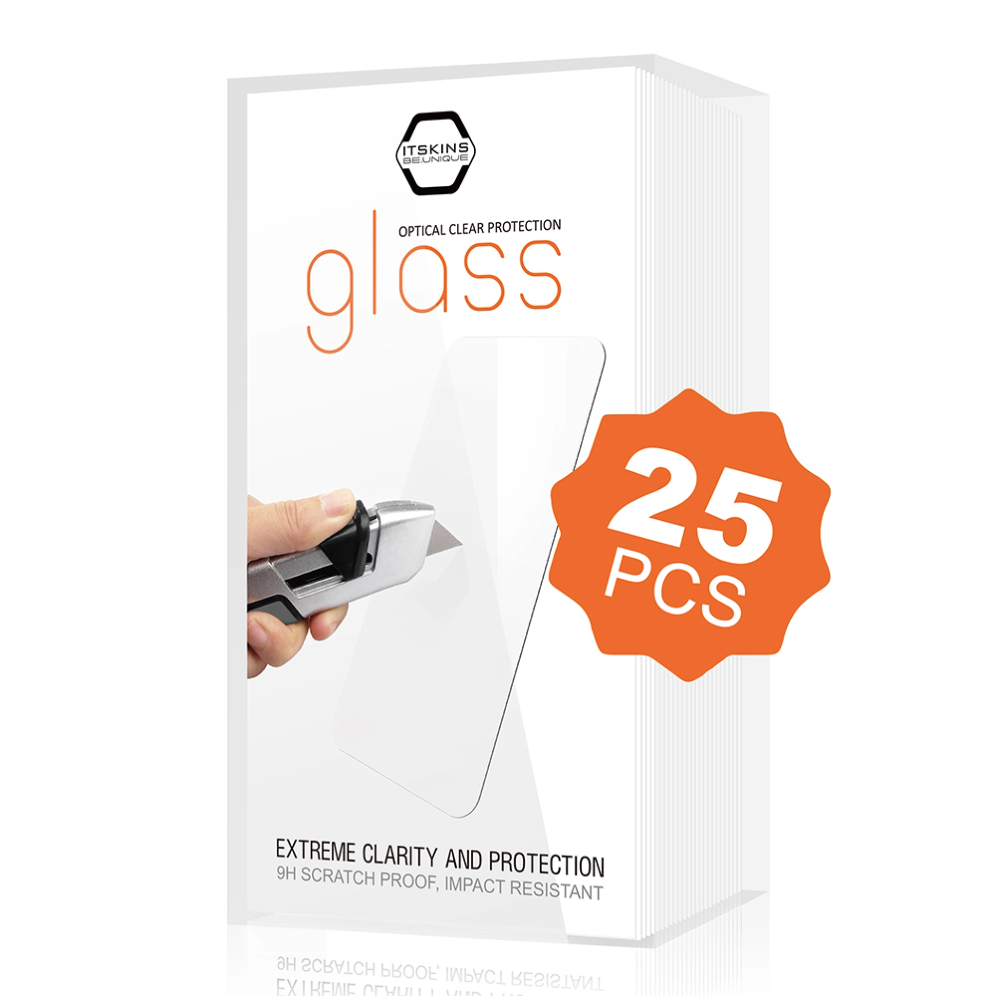 ITSKINS beskyttelsesglas til iPhone XR®. 25 stk