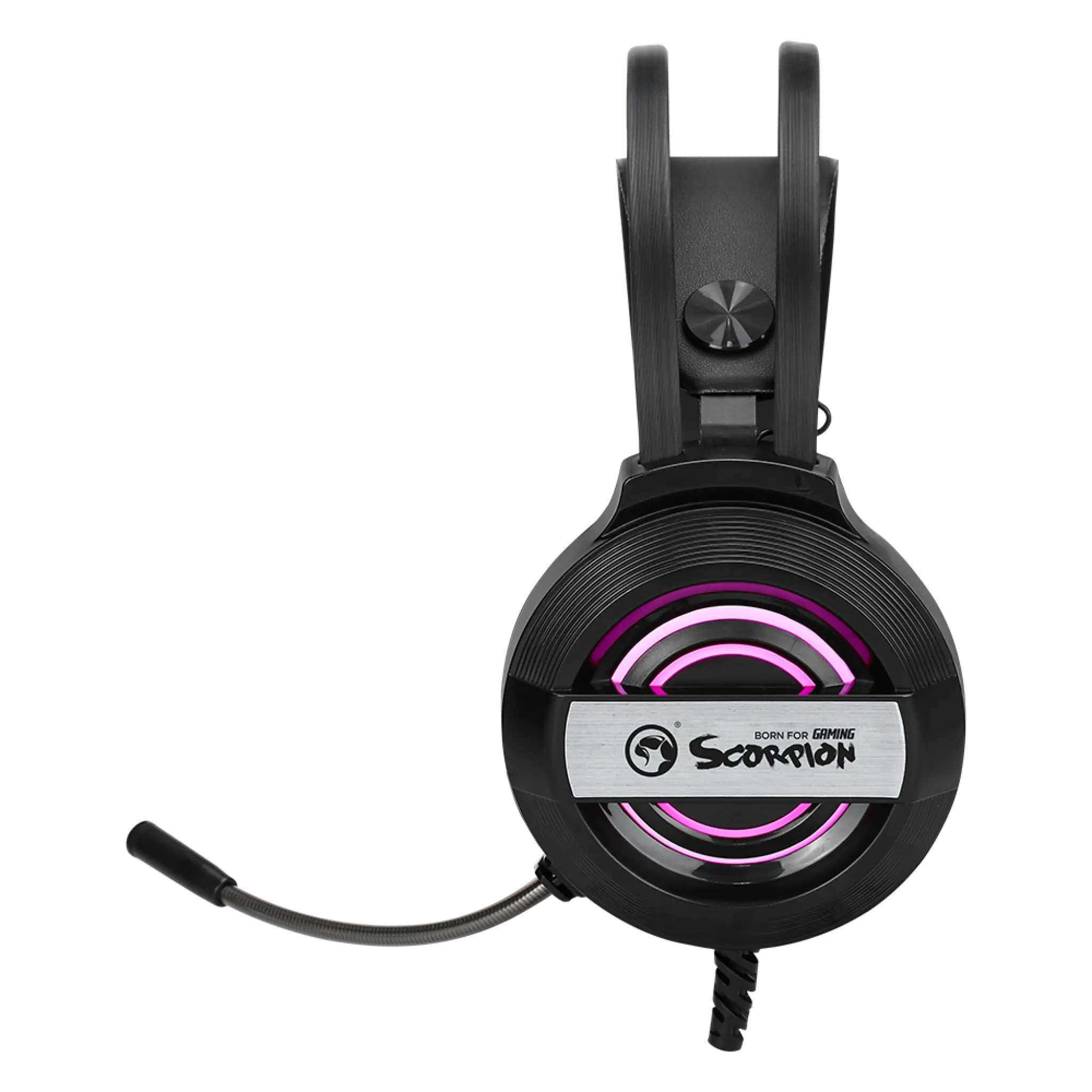 Marvo gaming headset m/mic. Sort