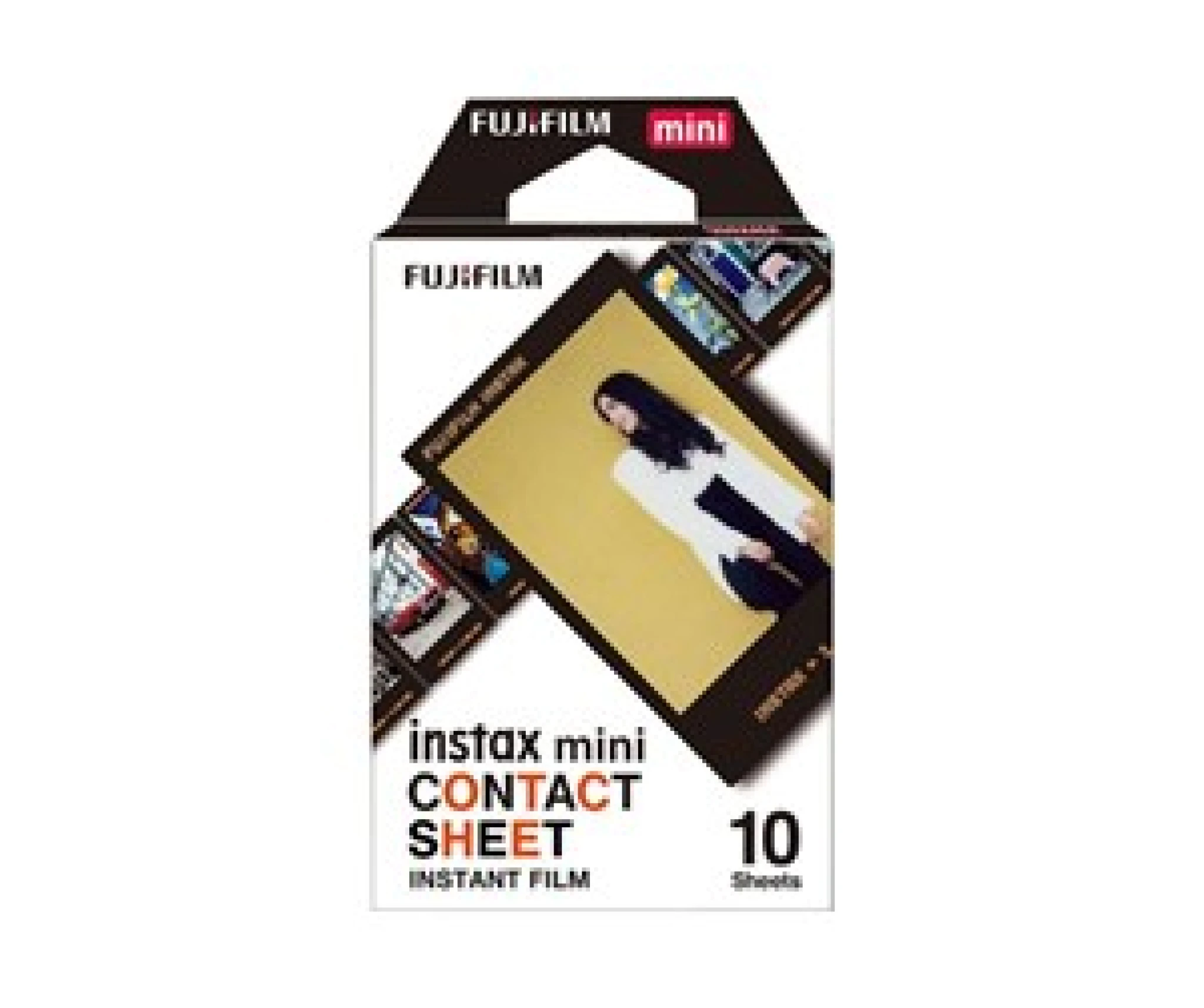 Instax Mini Contact film. 10 stykker. Film Strip