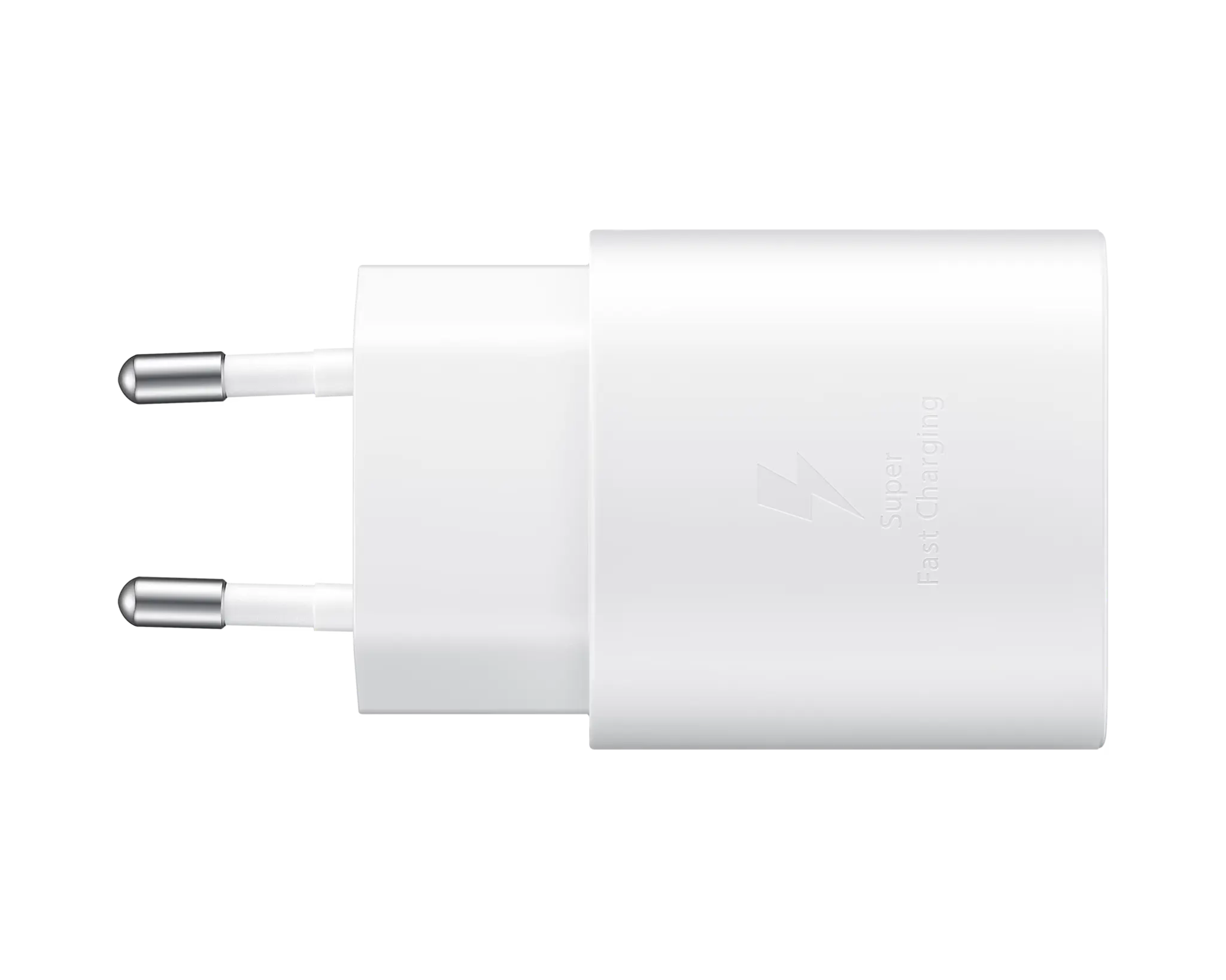 Samsung oplader USB-C. 25W. Hvid
