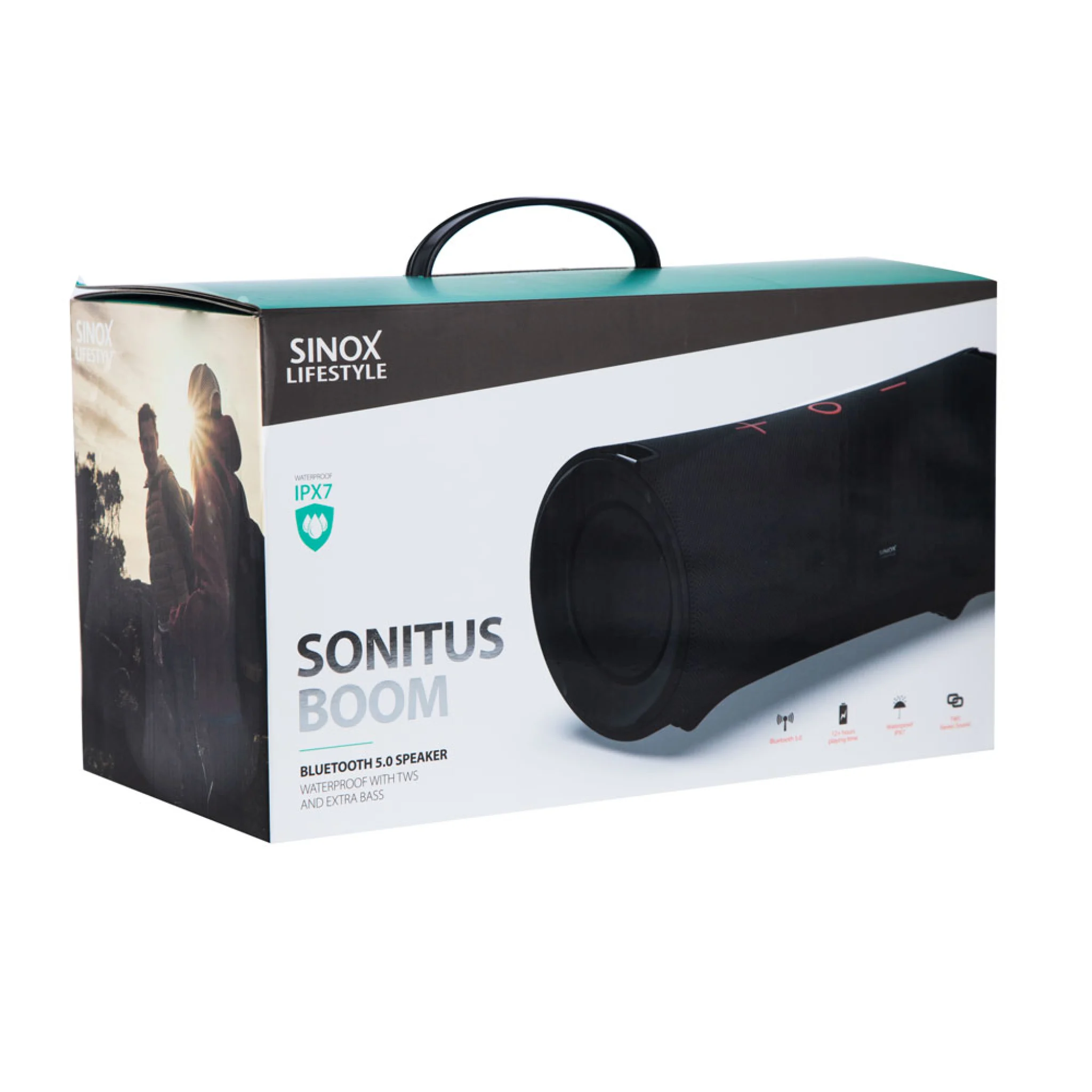 Sinox Sonitus Boom højttaler. Sort
