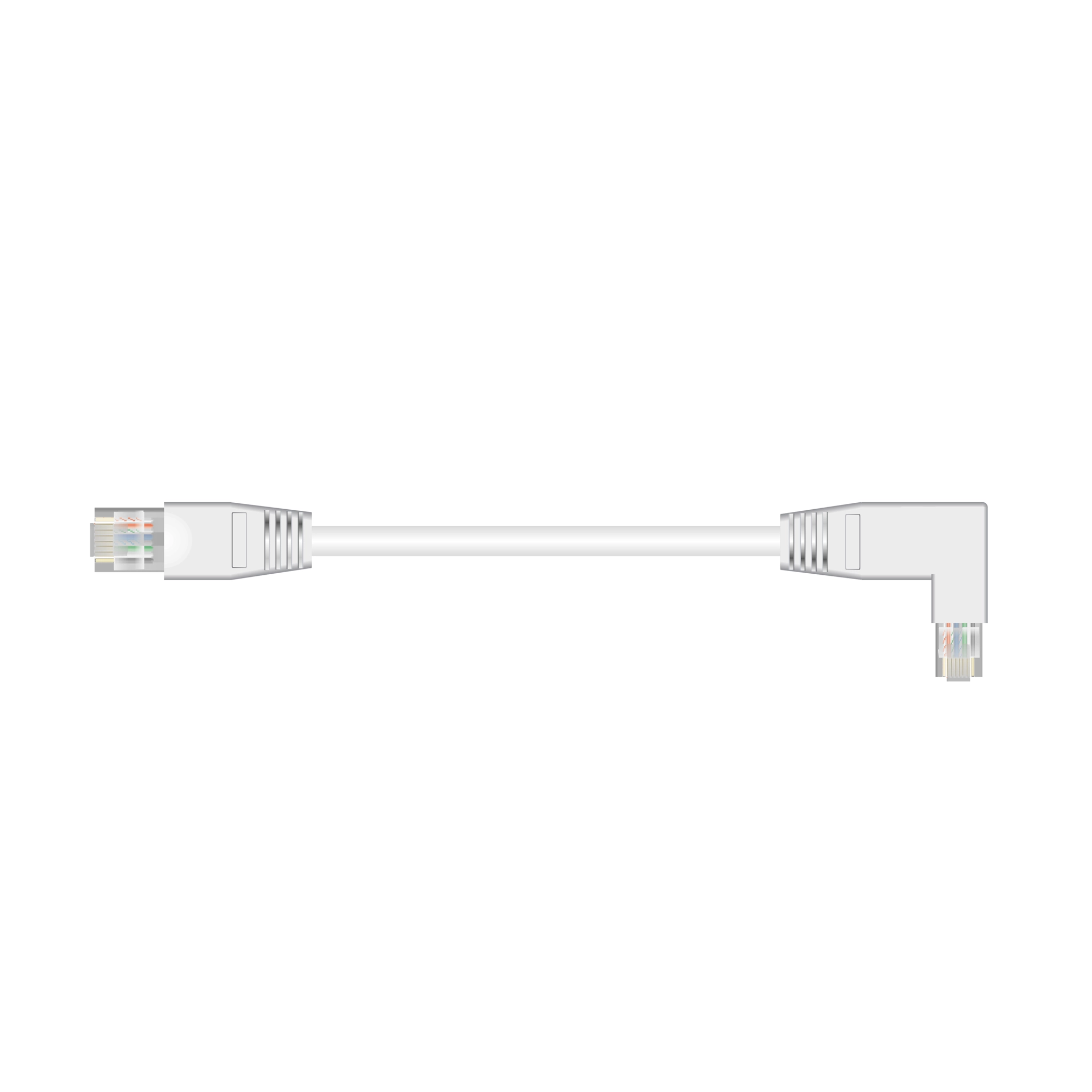 Sinox Cat6 netværkskabel. 3m. Hvid