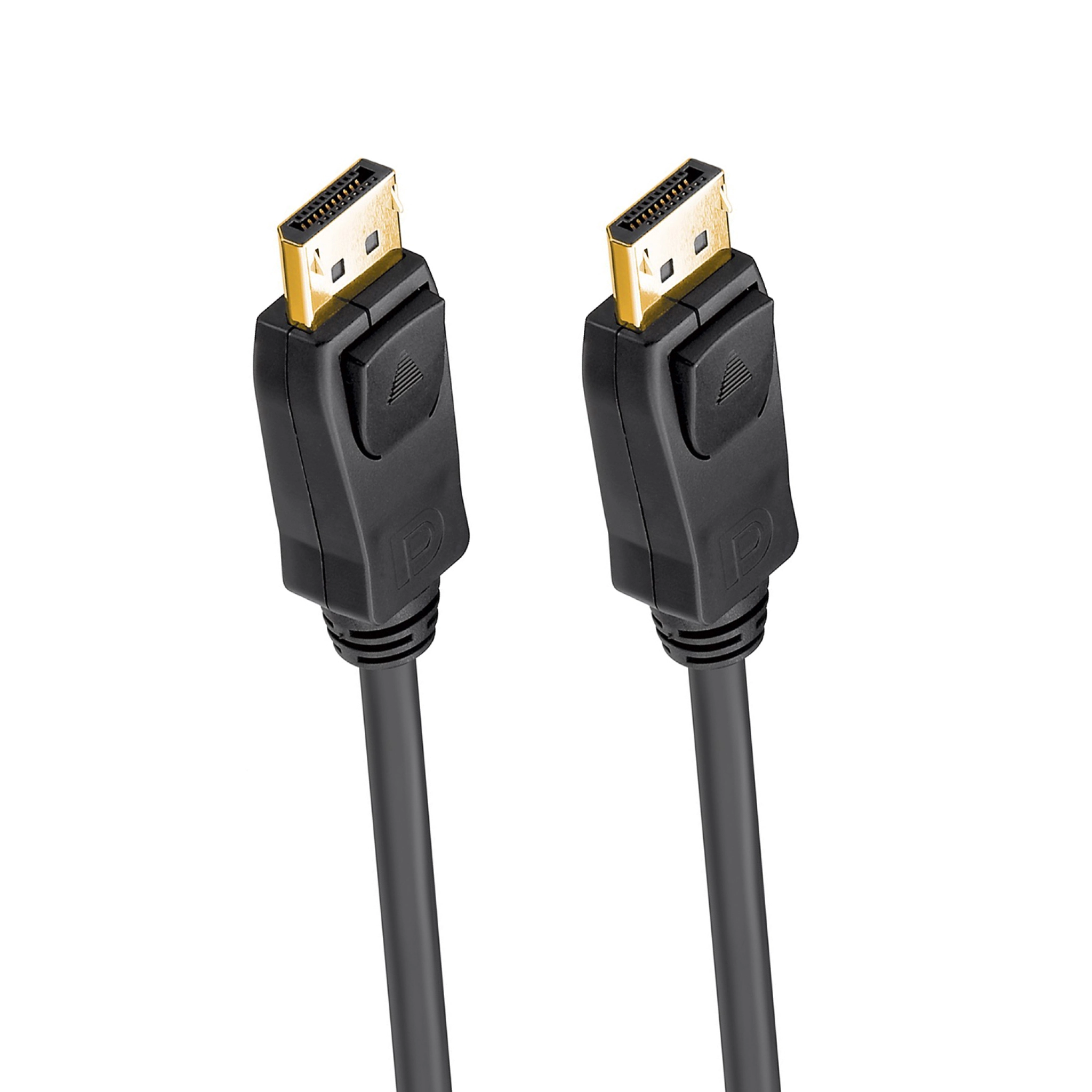 Sinox One DisplayPort™ kabel. 2m. Sort