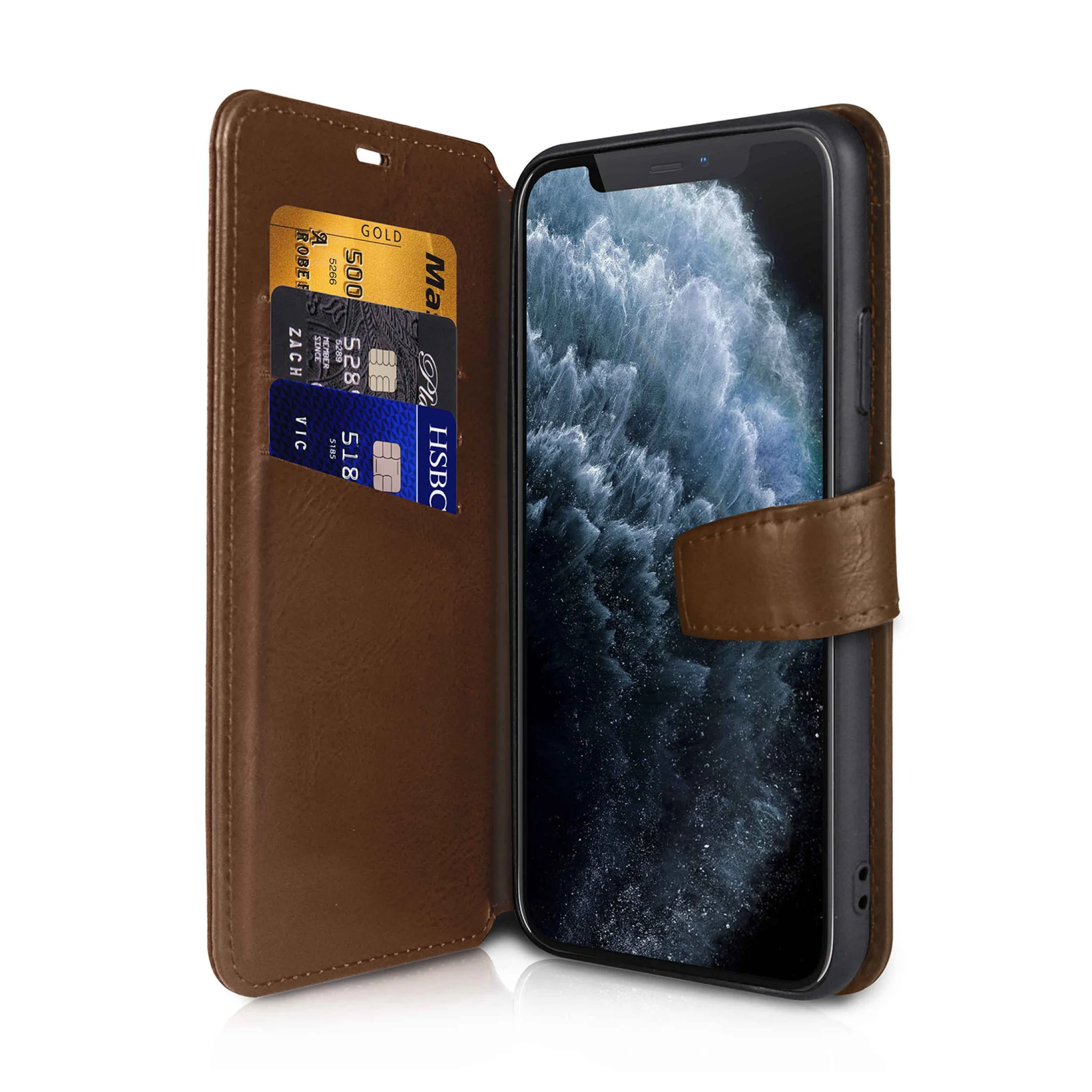 ITSKINS BOOK cover til iPhone 8 / 7 / 6s / 6®. Brun