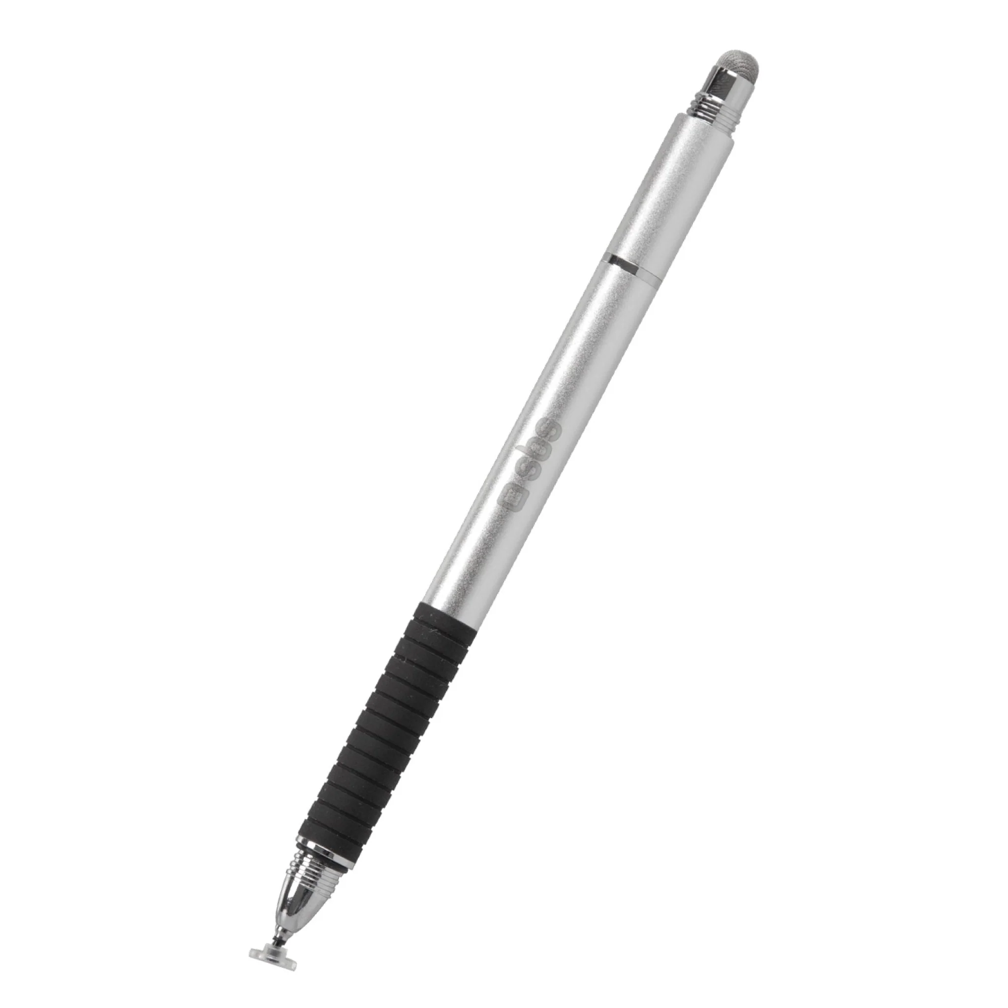 SBS kapacitiv pen til smartphones og tablets. Sølv/sort