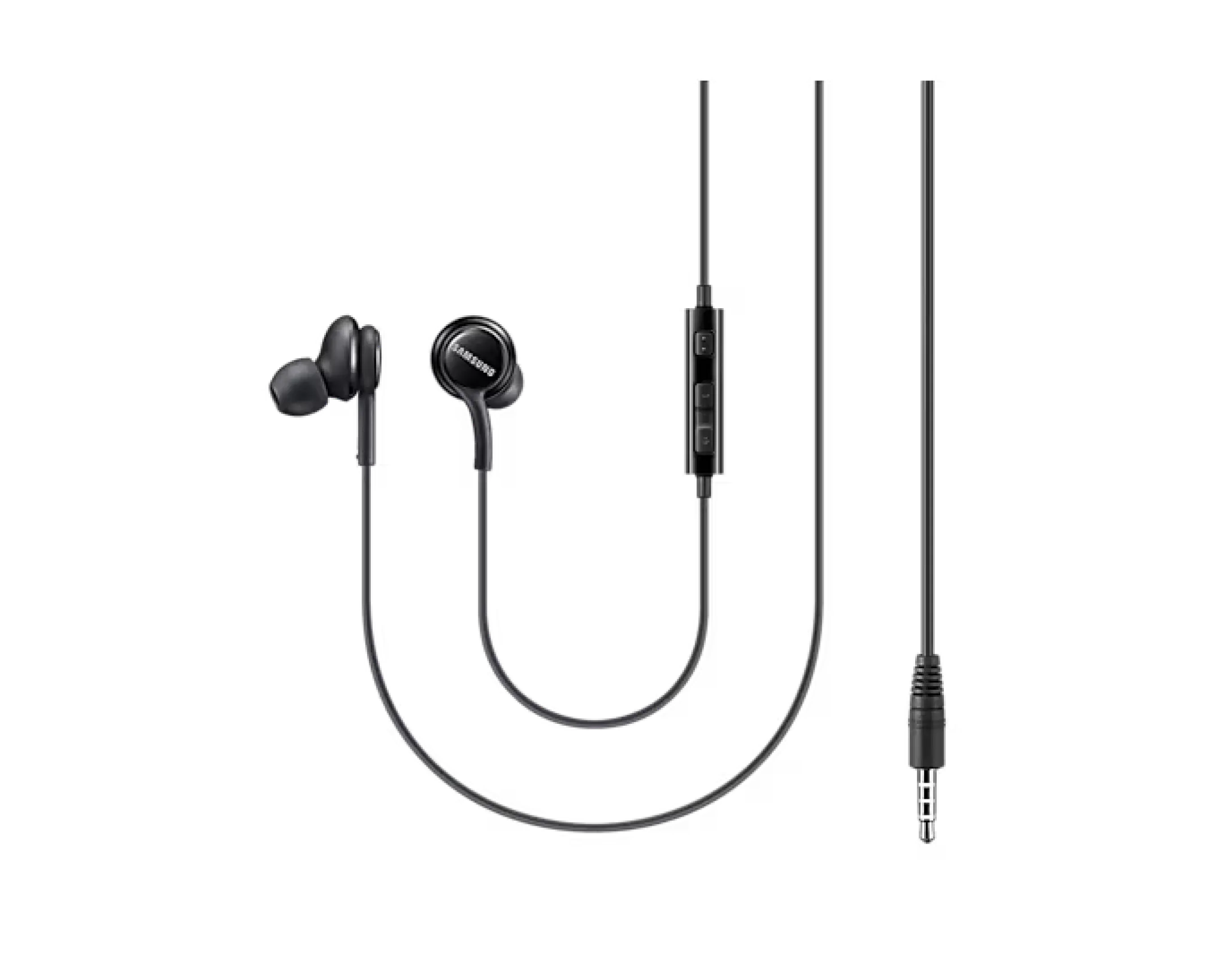 Samsung in-ear 3,5mm høretelefoner. Sort