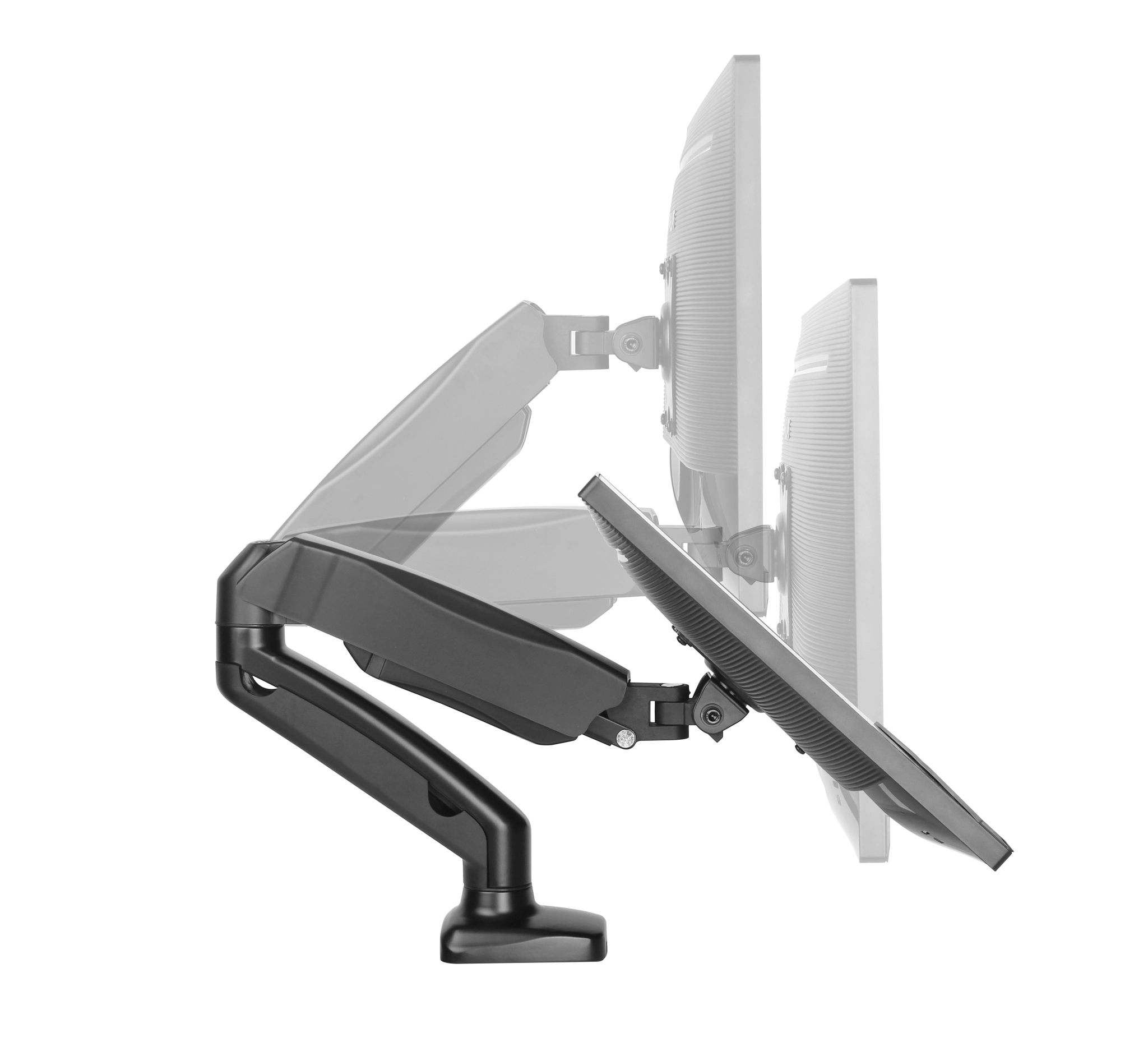 Sinox Office enkel skærm skrivebordsbeslag med gasspring. Op til 32". Sort Sinox Office enkel skærm skrivebordsbeslag med gasspring. Op til 32". Sort