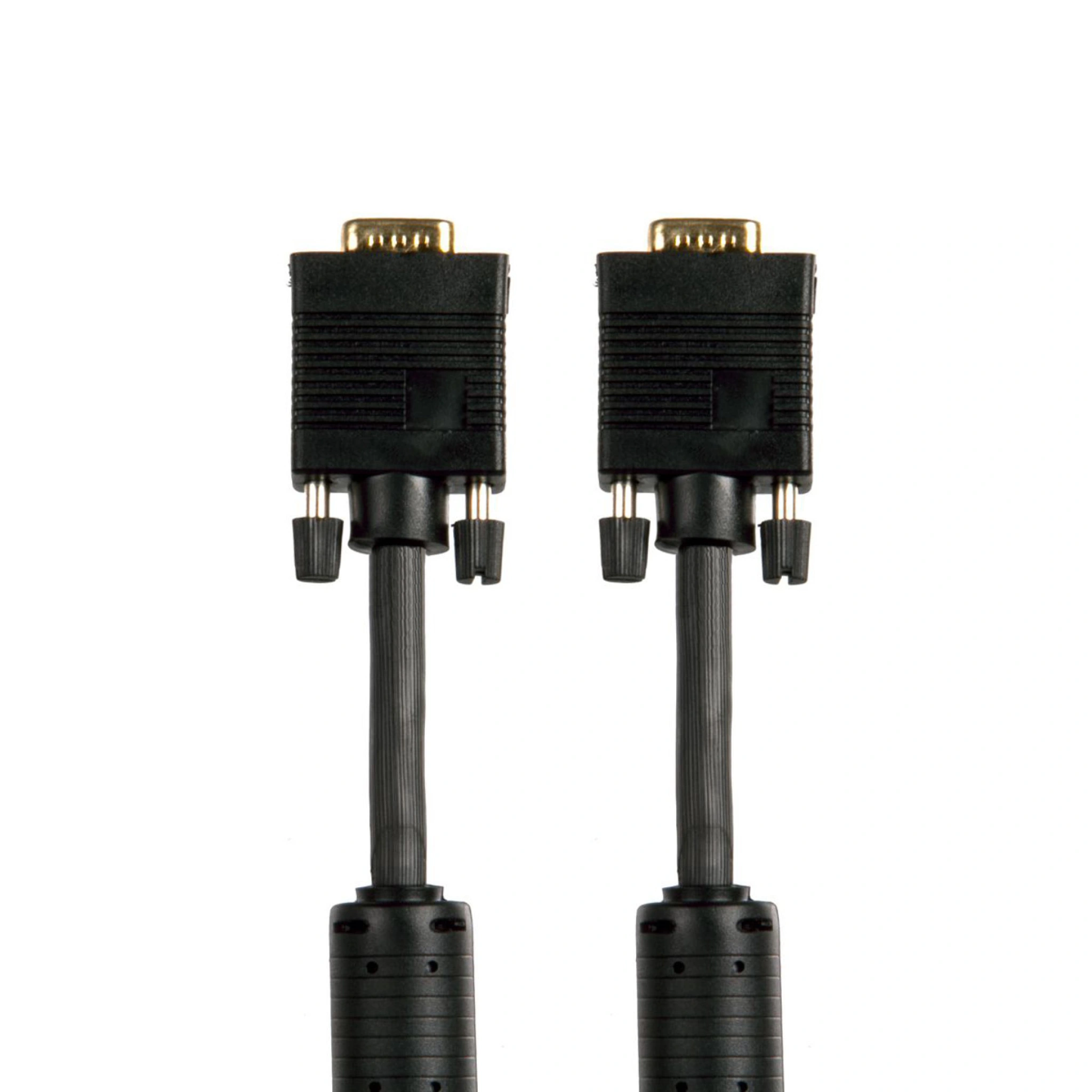 Sinox VGA monitor kabel HD15. 5m. Sort