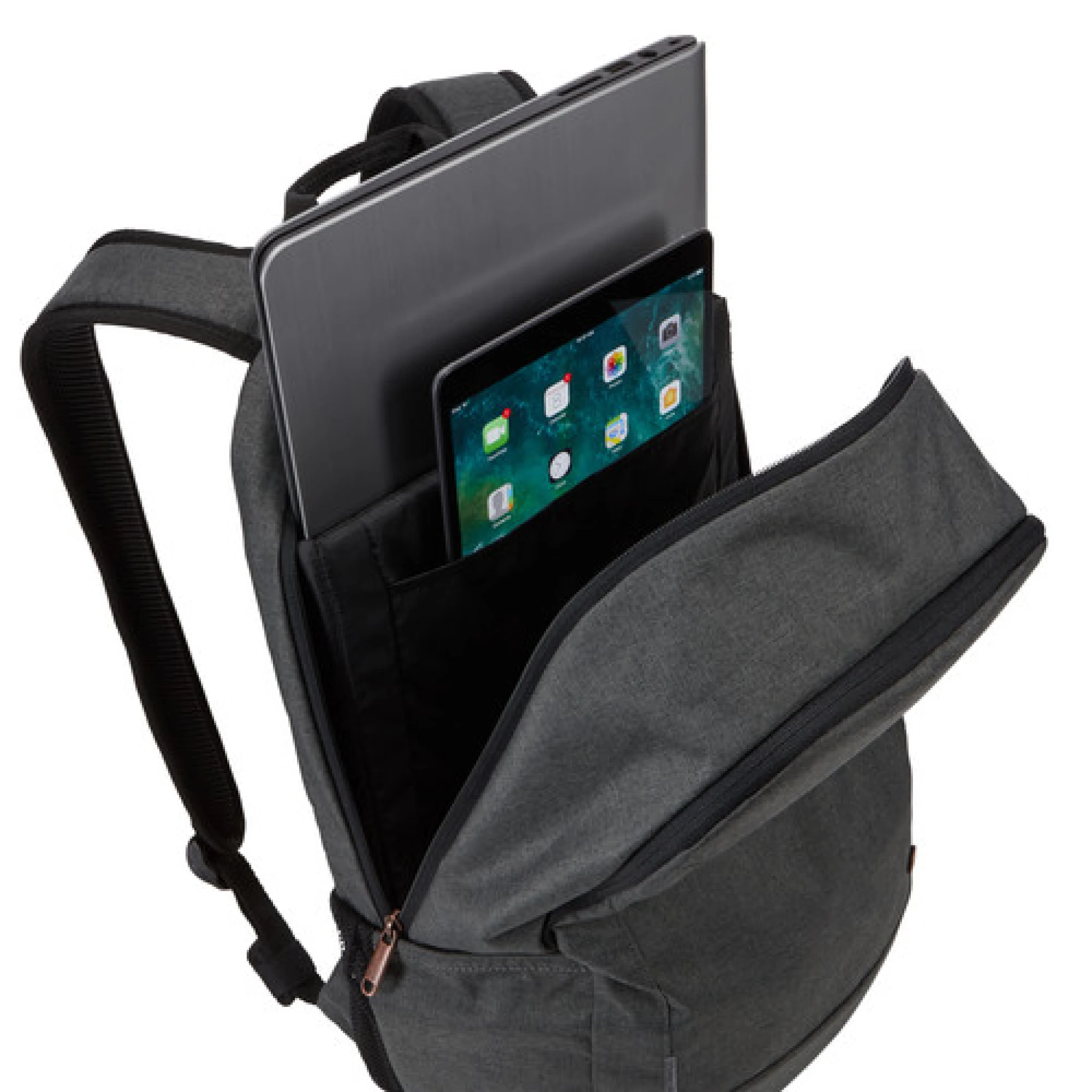 Case Logic Era 15,6" Laptop Backpack. Obsidian grå