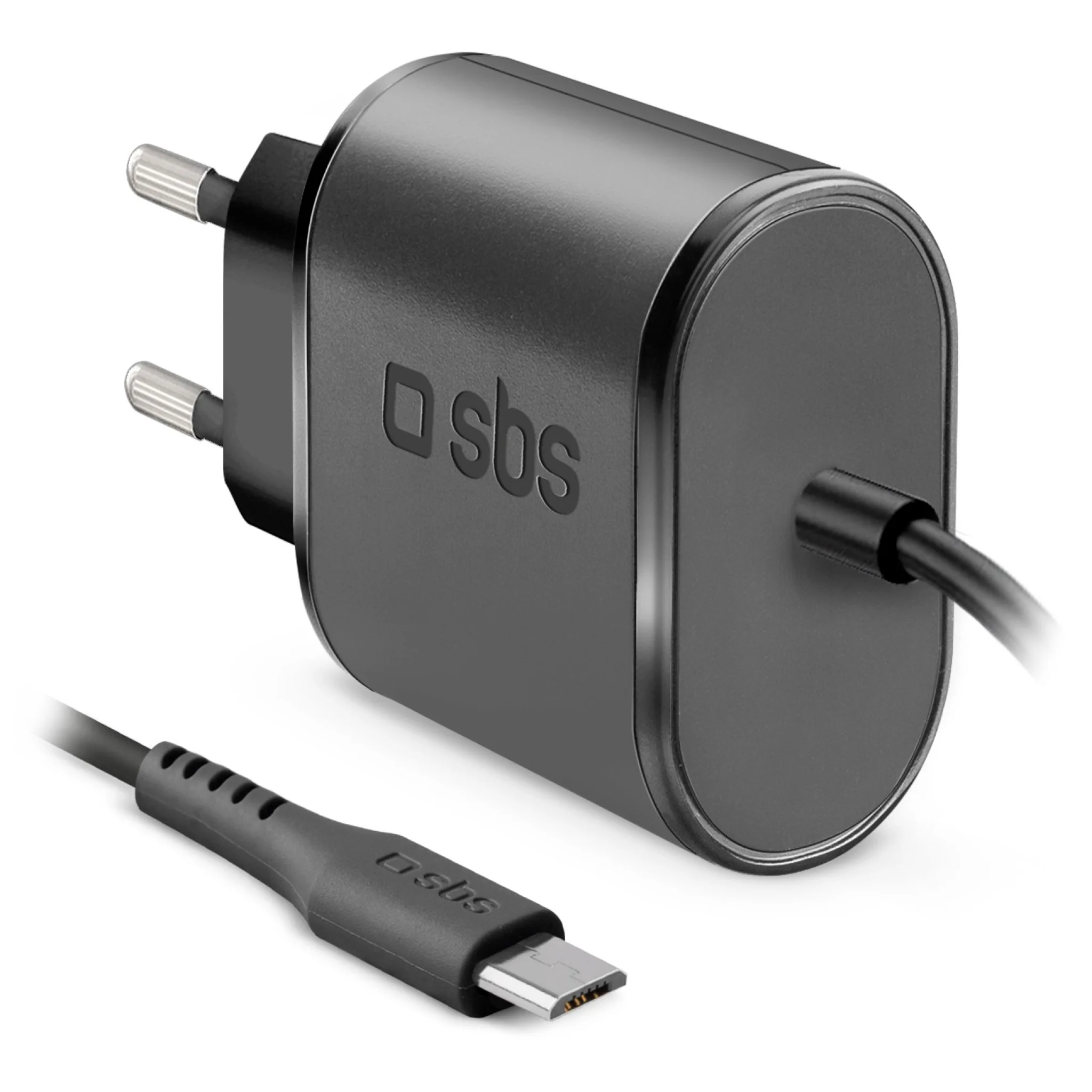 SBS 2100 mAh oplader. 2.1A. Sort